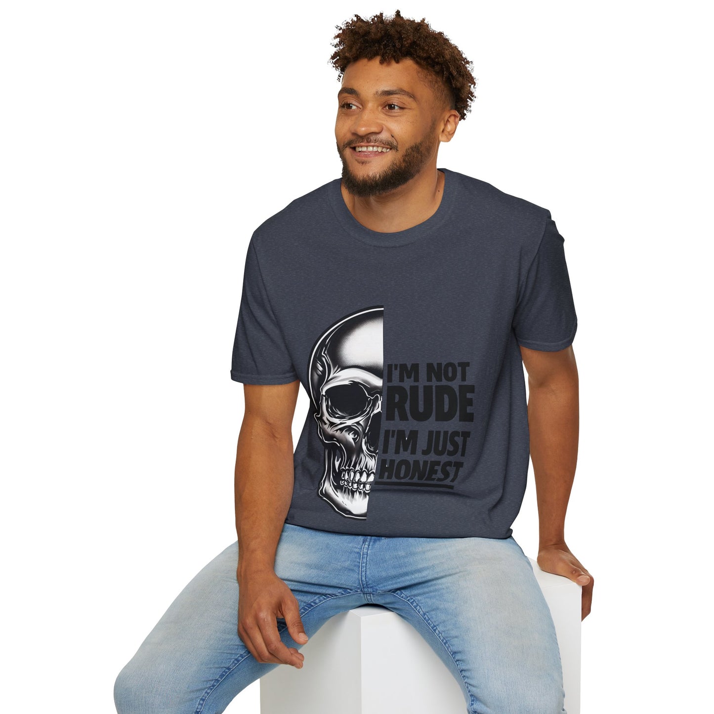 Rod's Rude Skull Graphic Adult Shirt