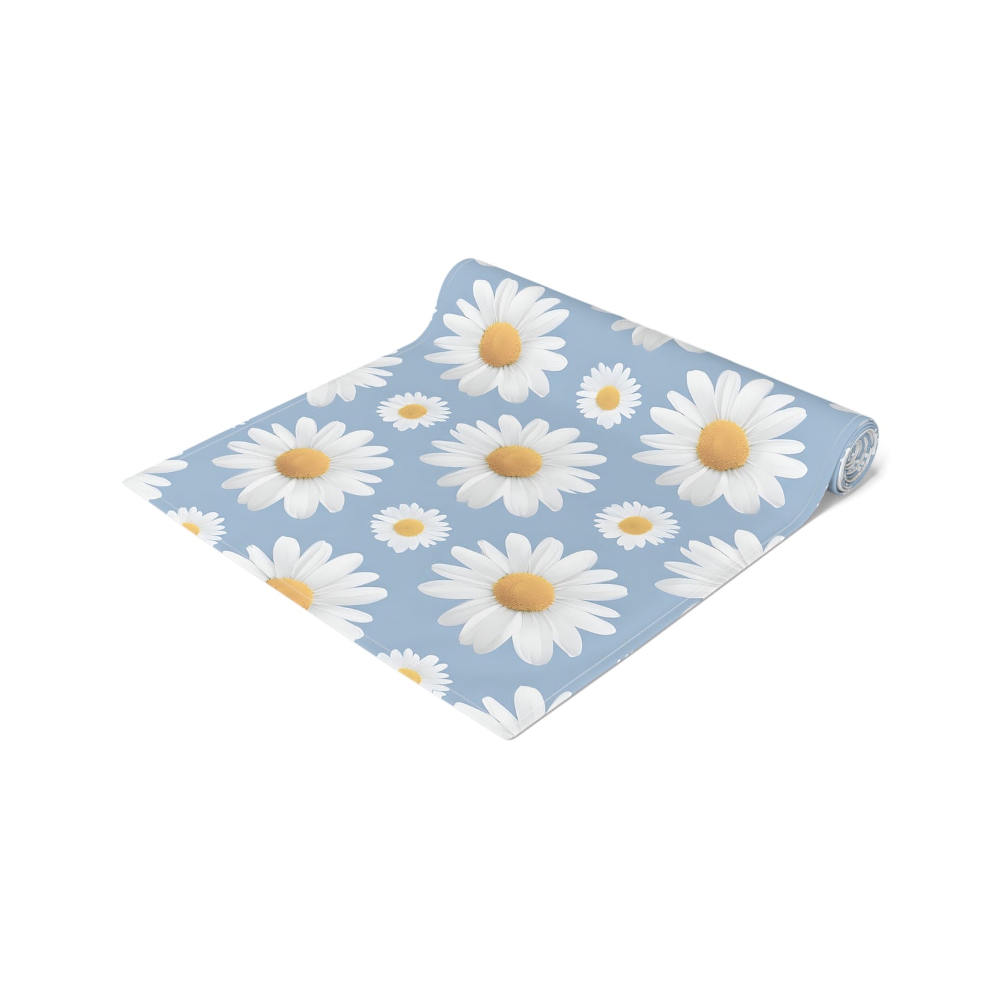 Dawn's Daisy Print Table Runner