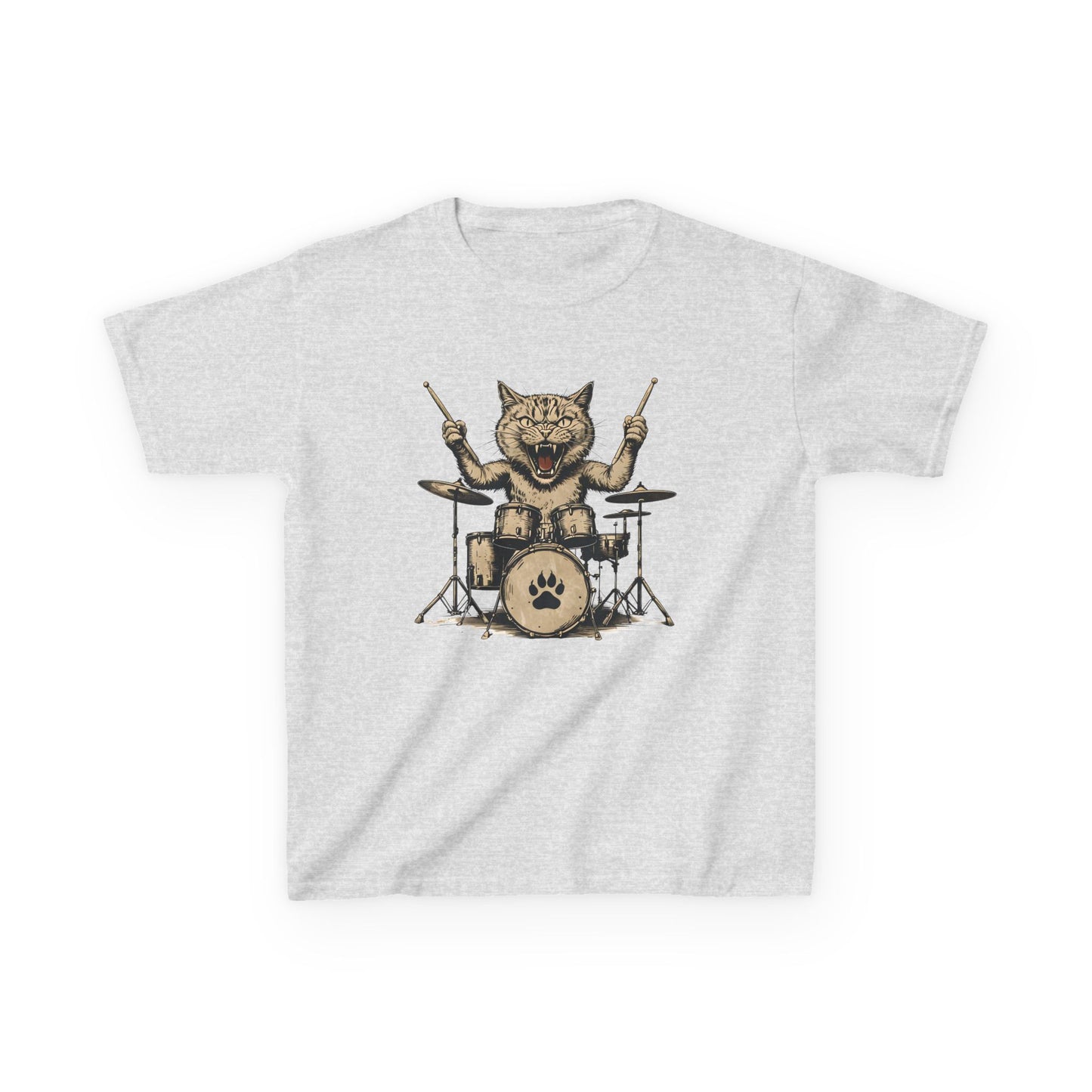 Dave's Drummer Cat Youth Top