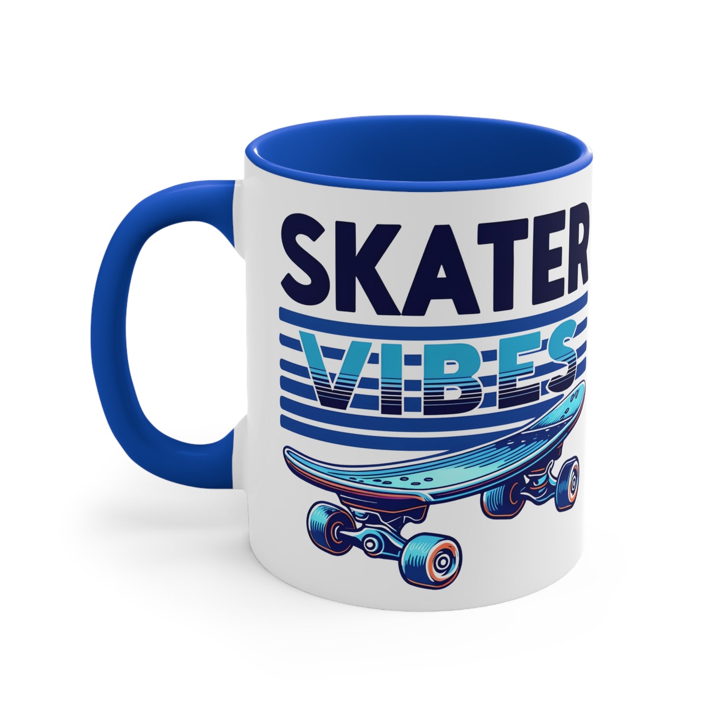 Skater Vibes Ceramic Mug, Coffee Cup