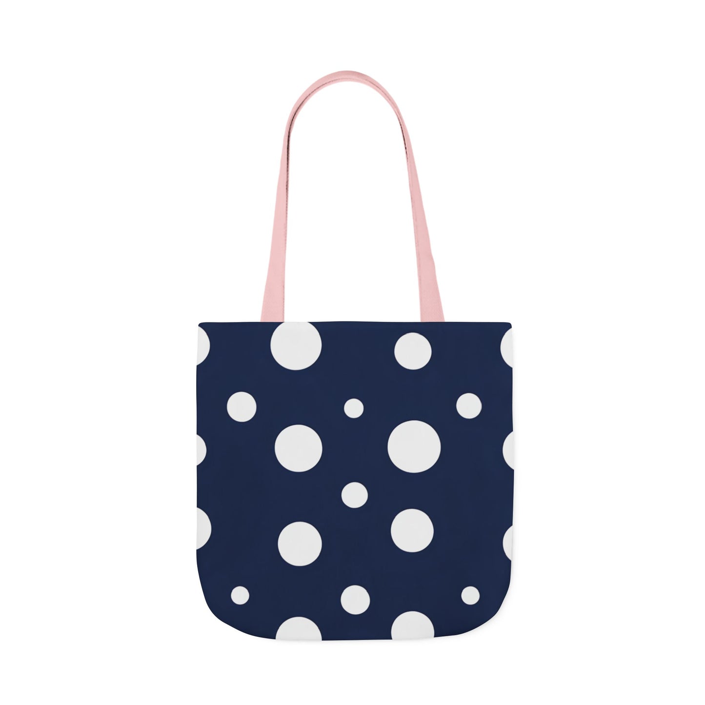 Bonnie's Navy Polka Dot Tote Bag