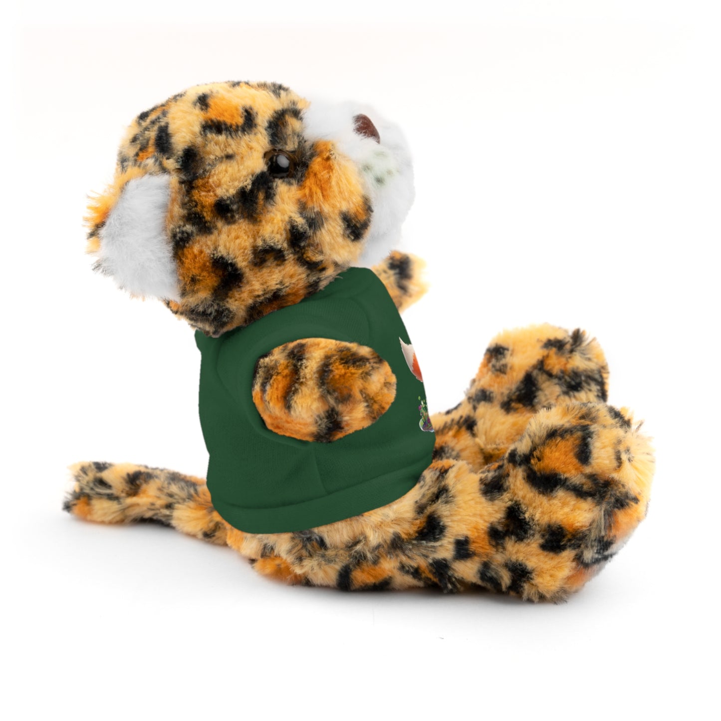 Fox On Tee Animal Plush