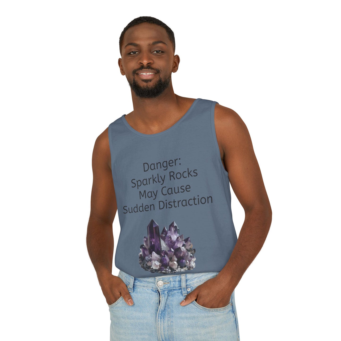 Simba's Sparkly Rocks May Cause Sudden Distraction Tank Shirt