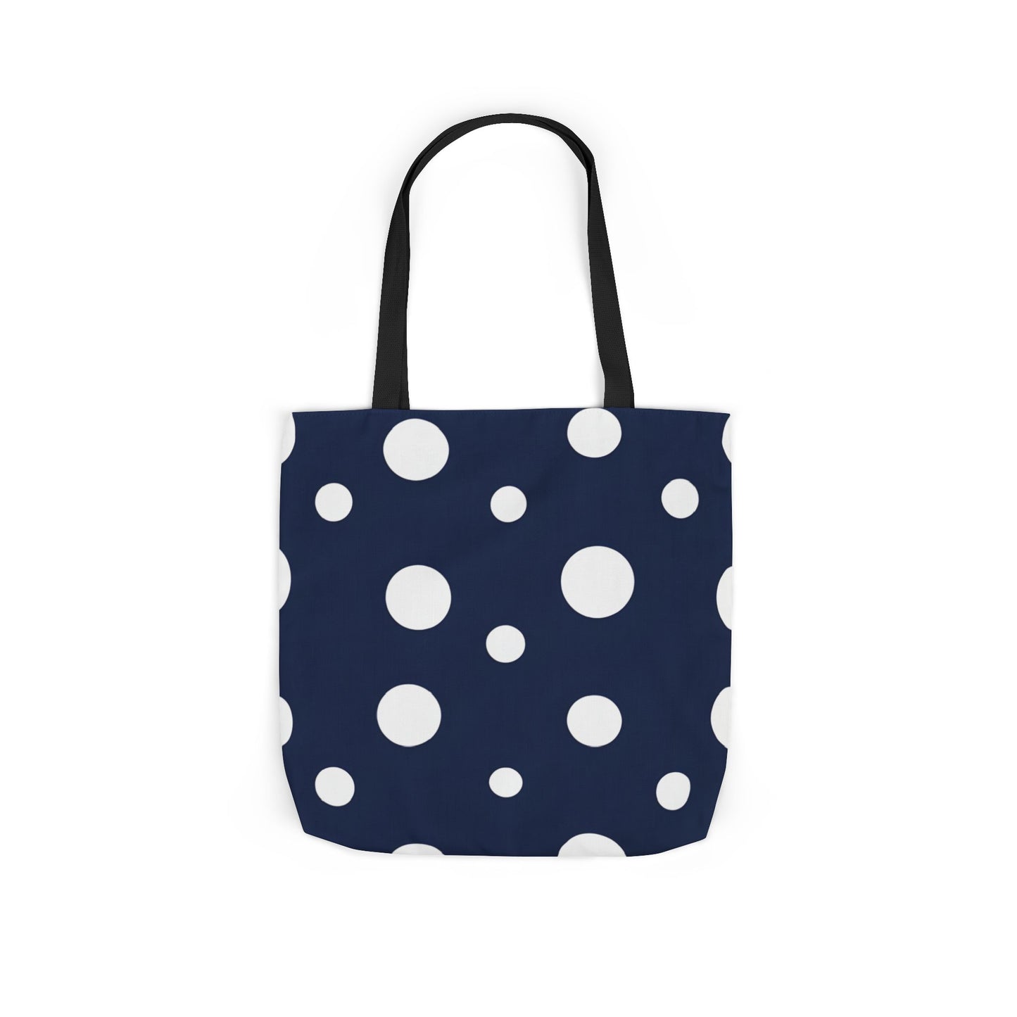 Bonnie's Navy Polka Dot Tote Bag
