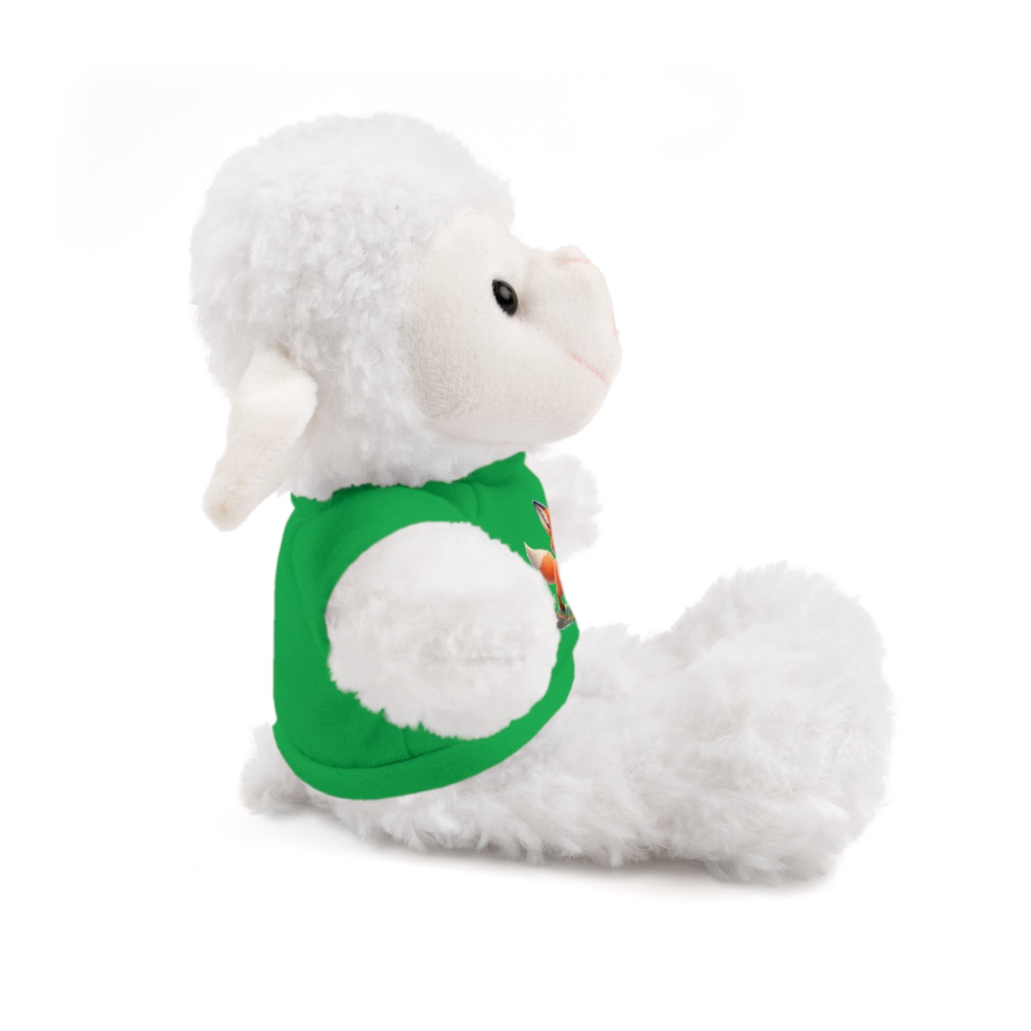 Fox On Tee Animal Plush
