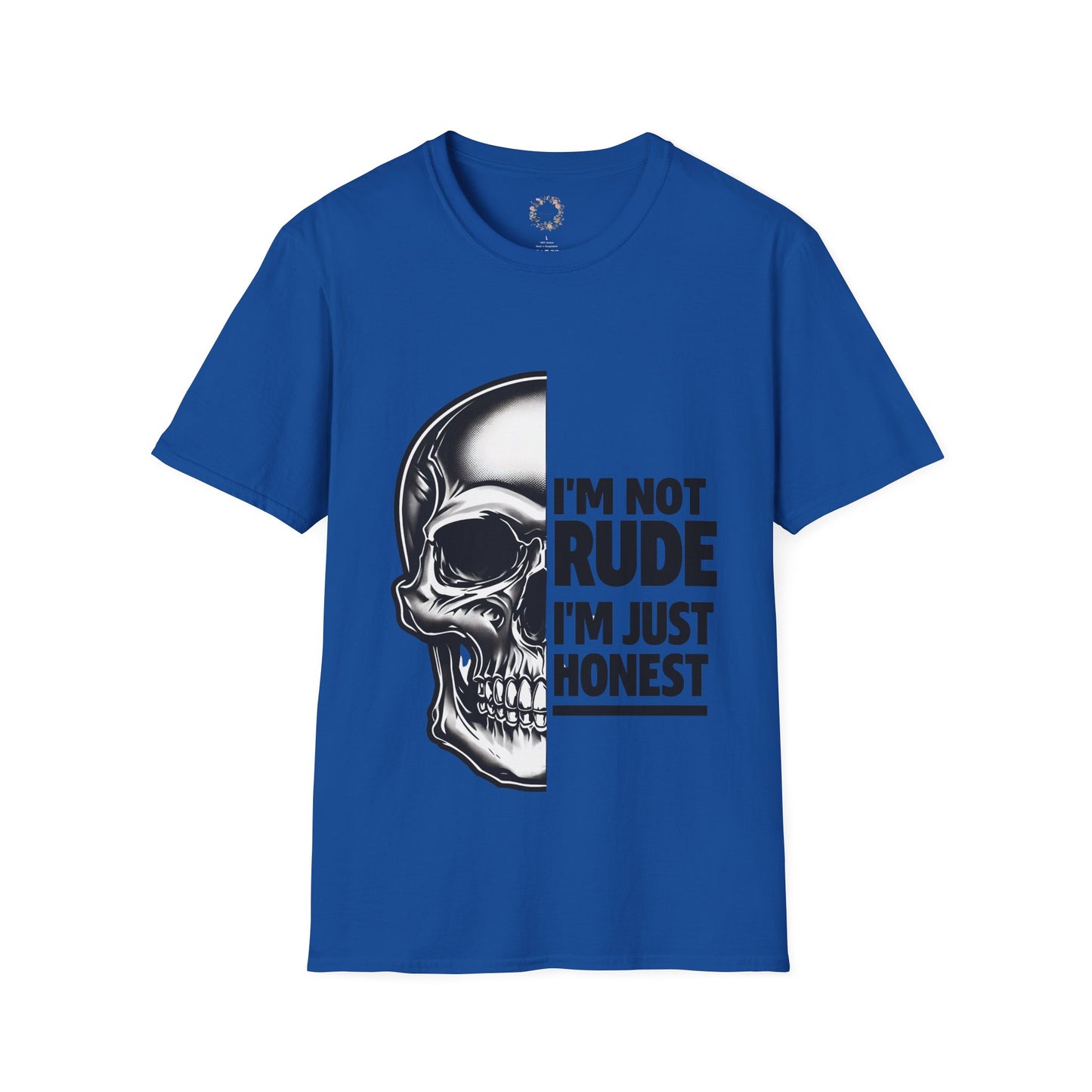 Rod's Rude Skull Graphic Adult Shirt