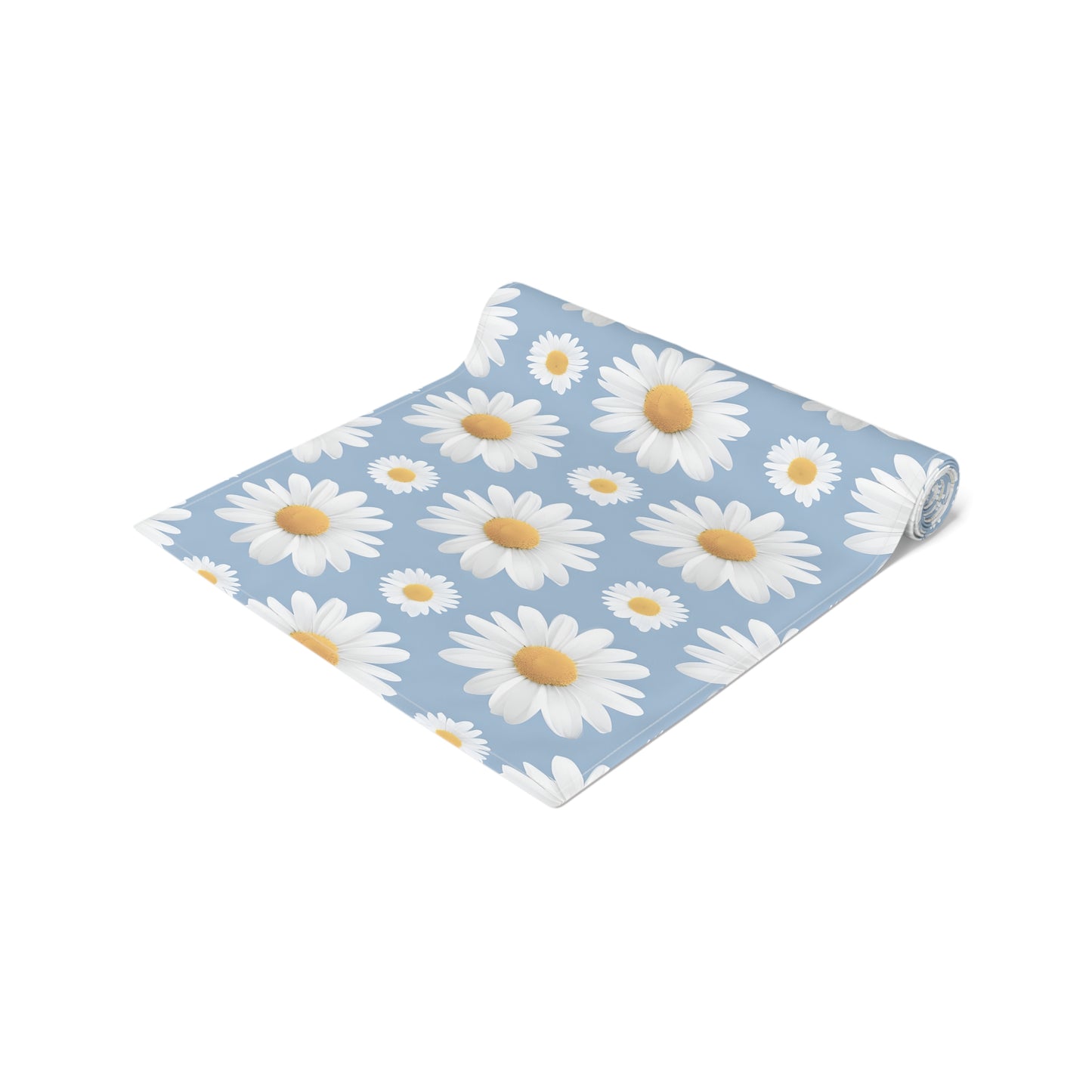 Dawn's Daisy Print Table Runner