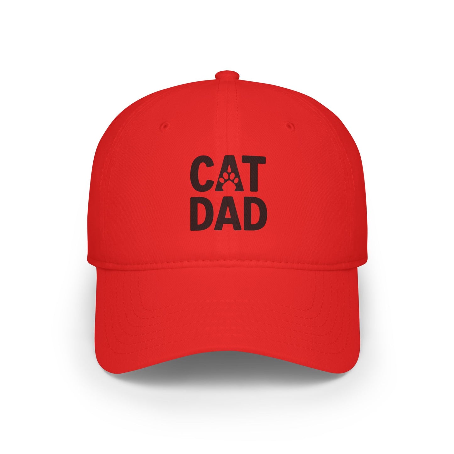 Cade's Cat Dad Low Profile Baseball Cap