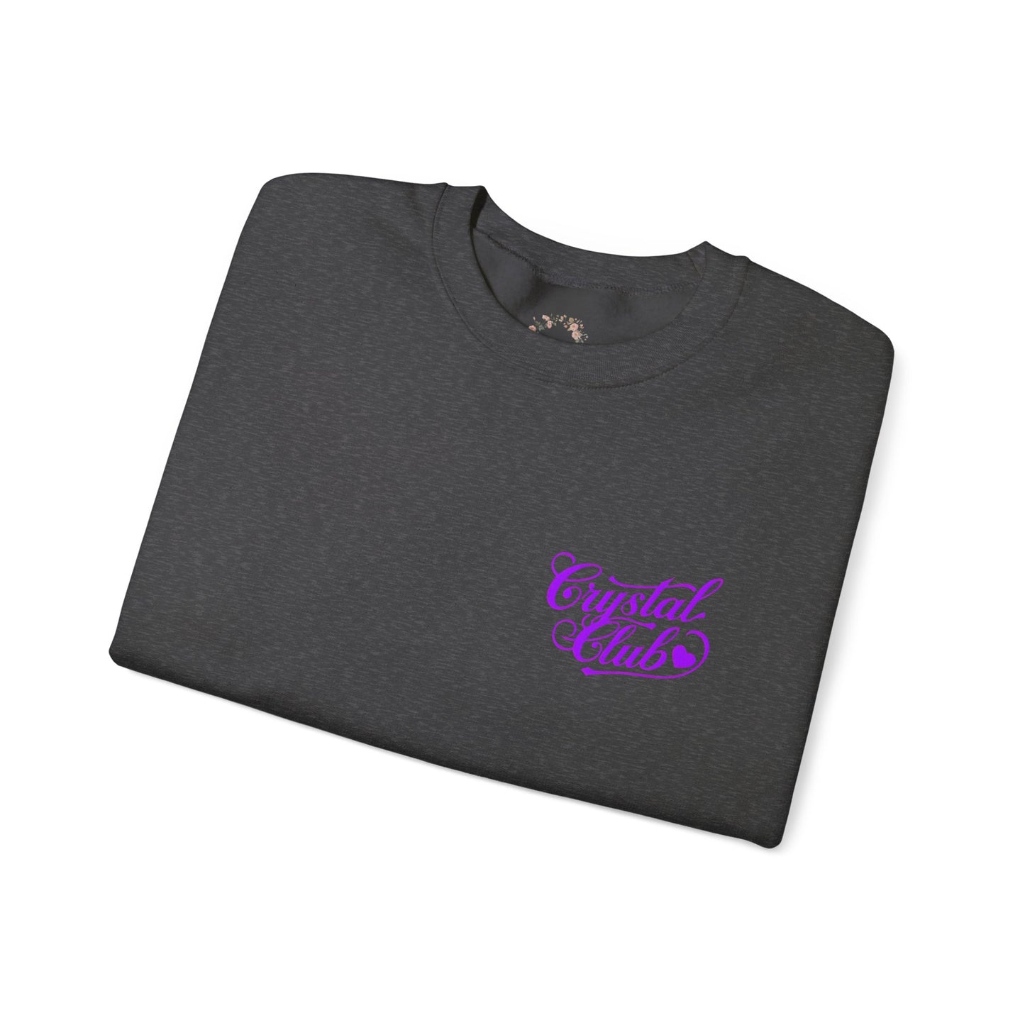 Purple Crystal Club Adult Sweatshirt - Crewneck