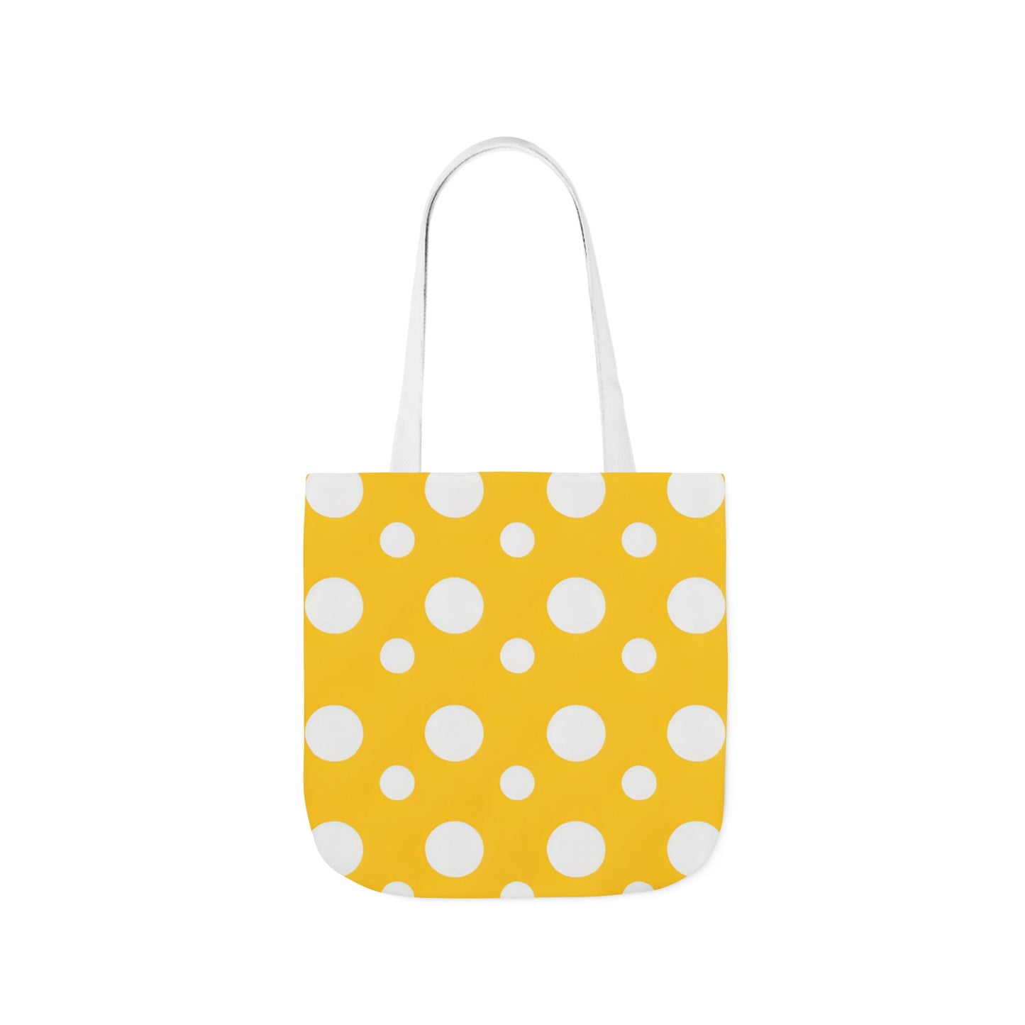 Yuki's Yellow Polka Dot Tote Bag