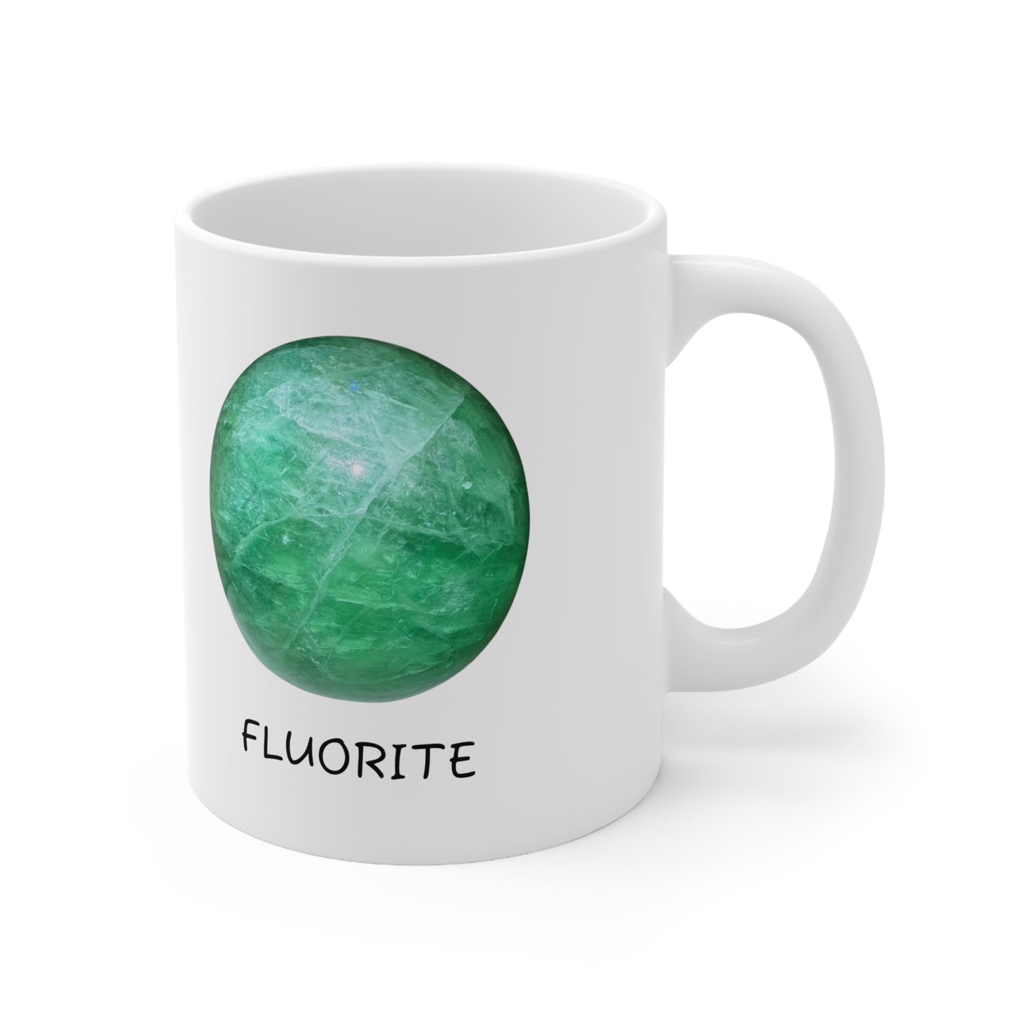 Fluorite Crystal Collection Ceramic Mug, Coffee Cup