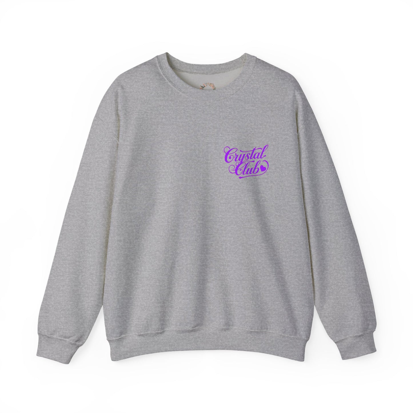 Purple Crystal Club Adult Sweatshirt - Crewneck