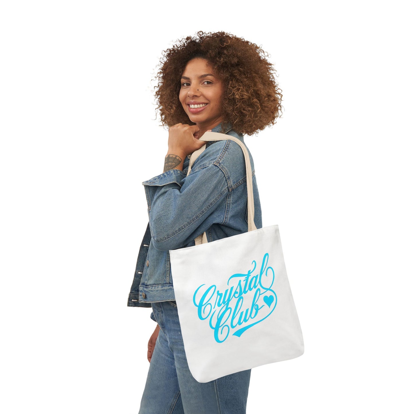 Barb's Blue Crystal Club Tote Bag