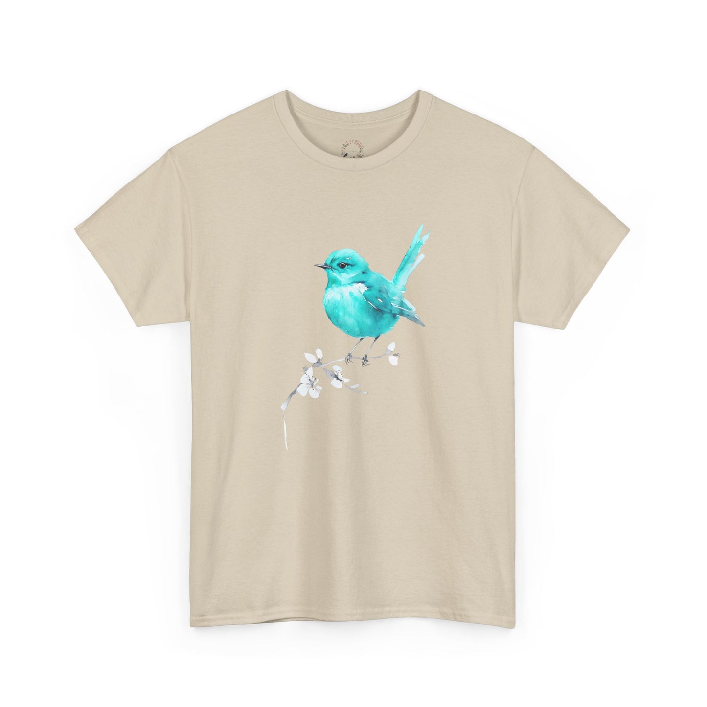 Tommy's Turquoise Bird Adult Shirt