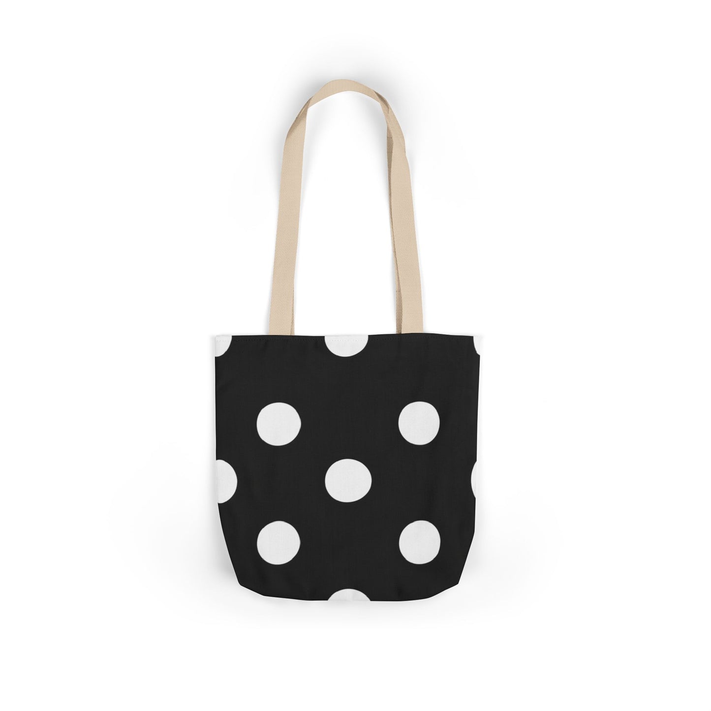 Brian's Black Polka Dot Tote Bag