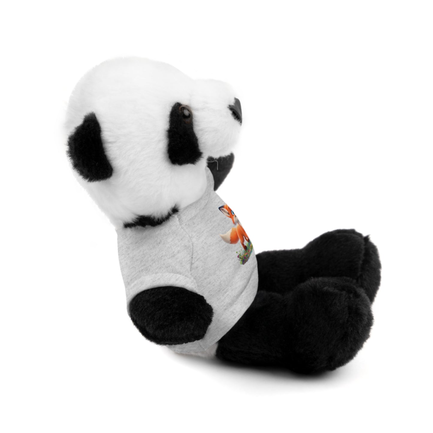 Fox On Tee Animal Plush