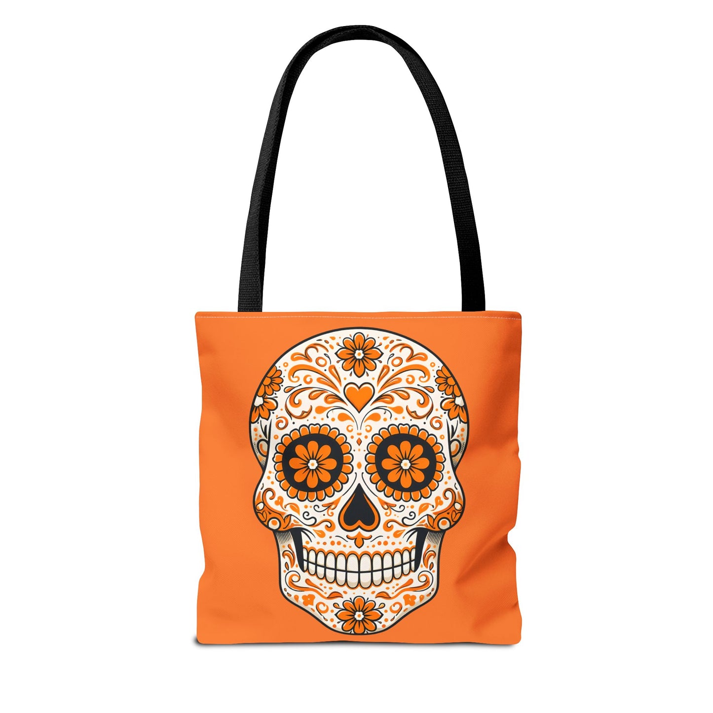 Odin's Orange Sugar Skull Tote Bag