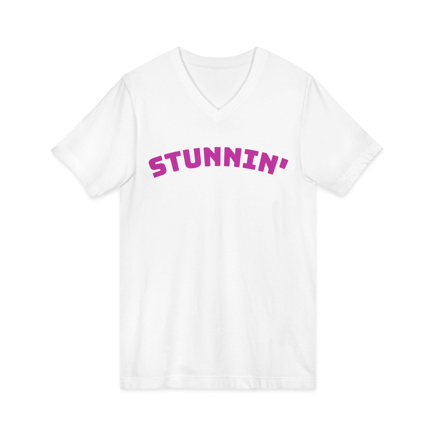 Stunnin' V-Neck Adult Shirt