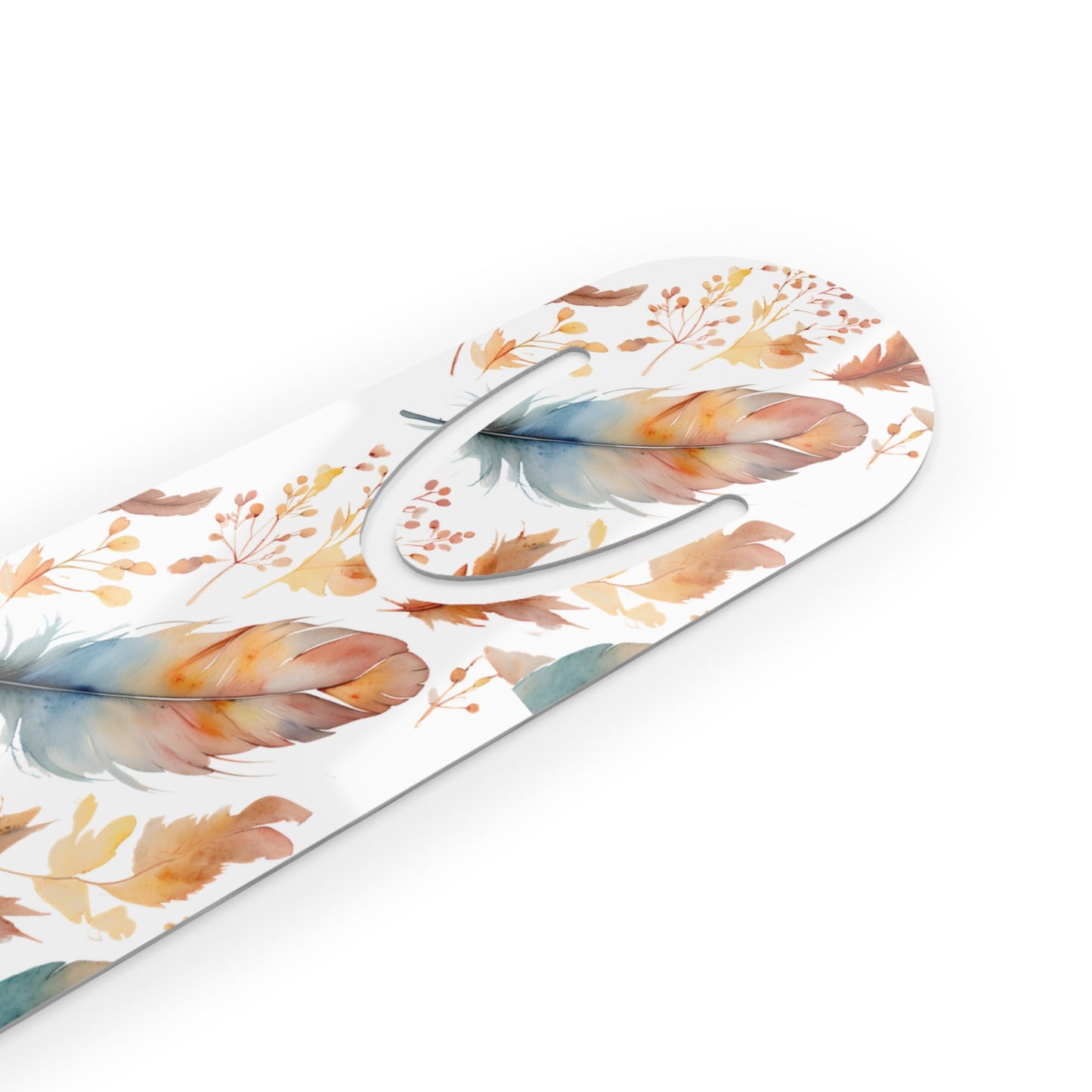 Feather's  Metal Bookmark