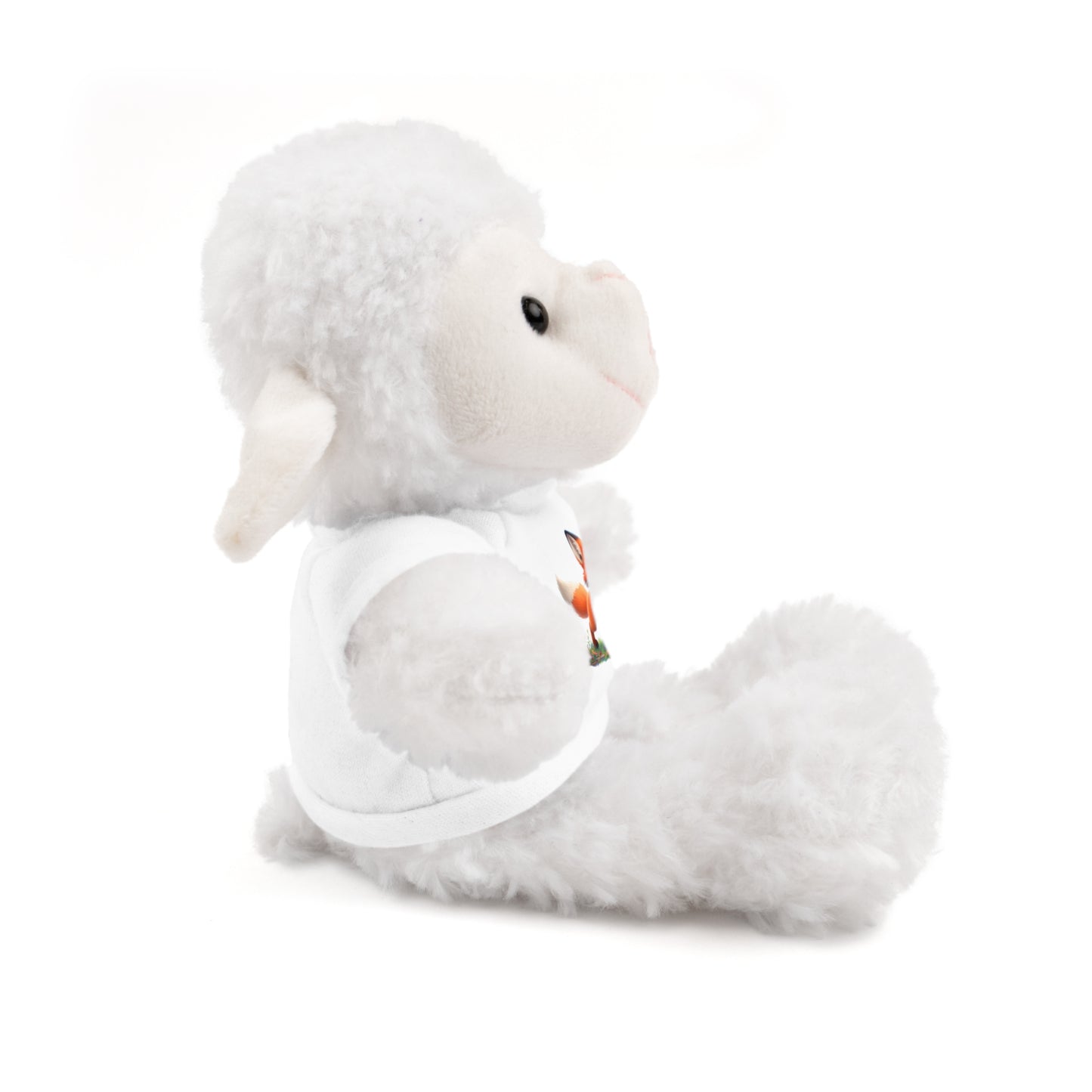 Fox On Tee Animal Plush
