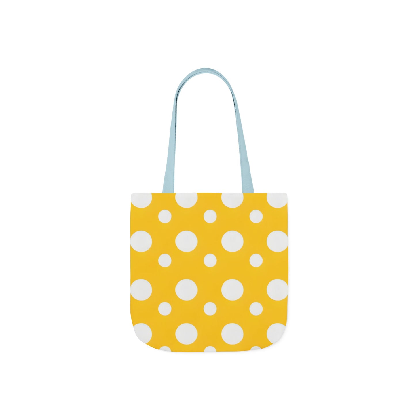 Yuki's Yellow Polka Dot Tote Bag