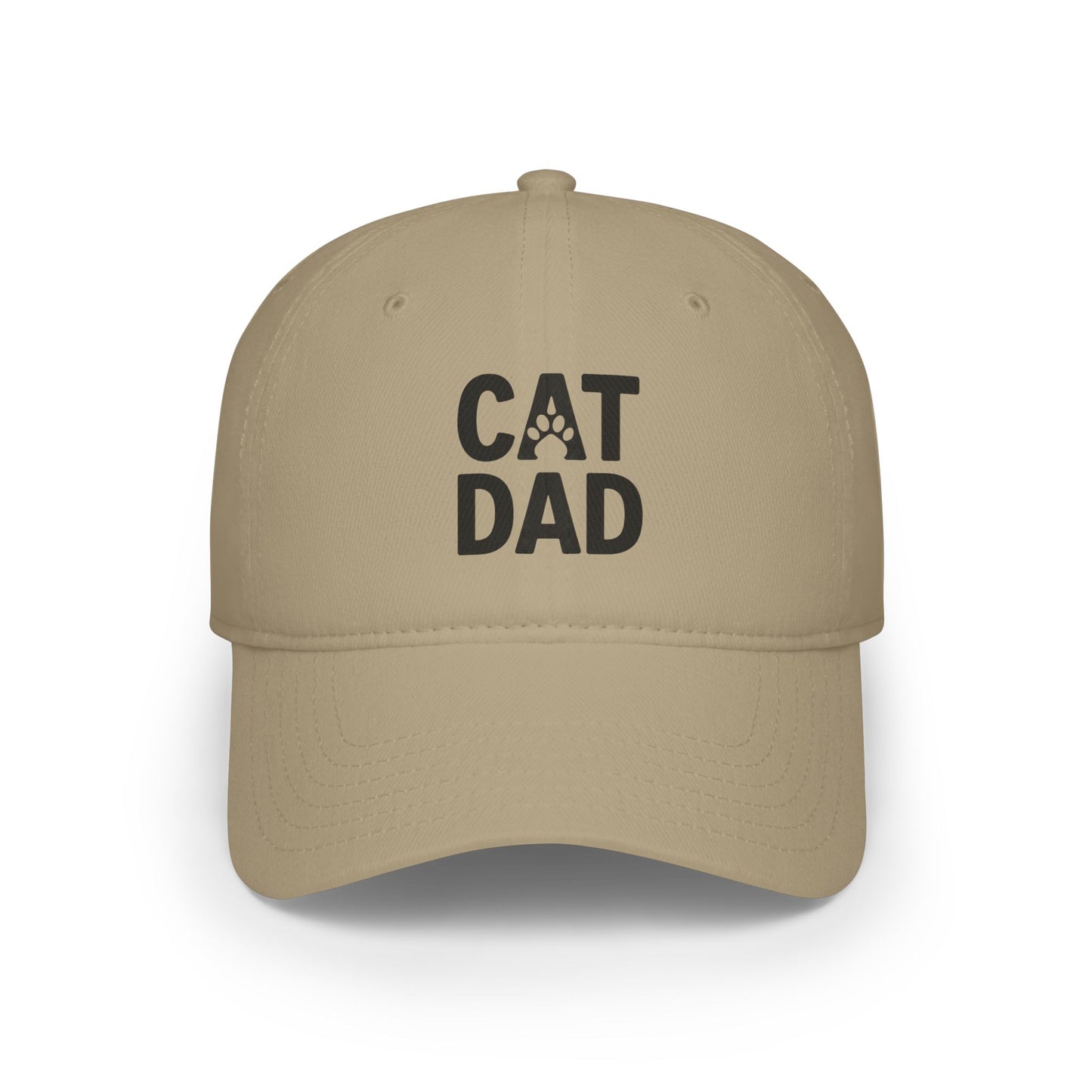 Cade's Cat Dad Low Profile Baseball Cap