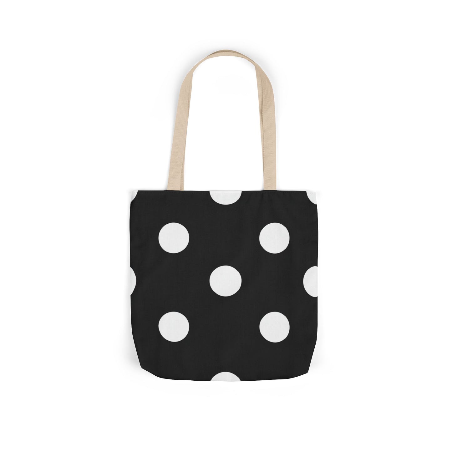 Brian's Black Polka Dot Tote Bag