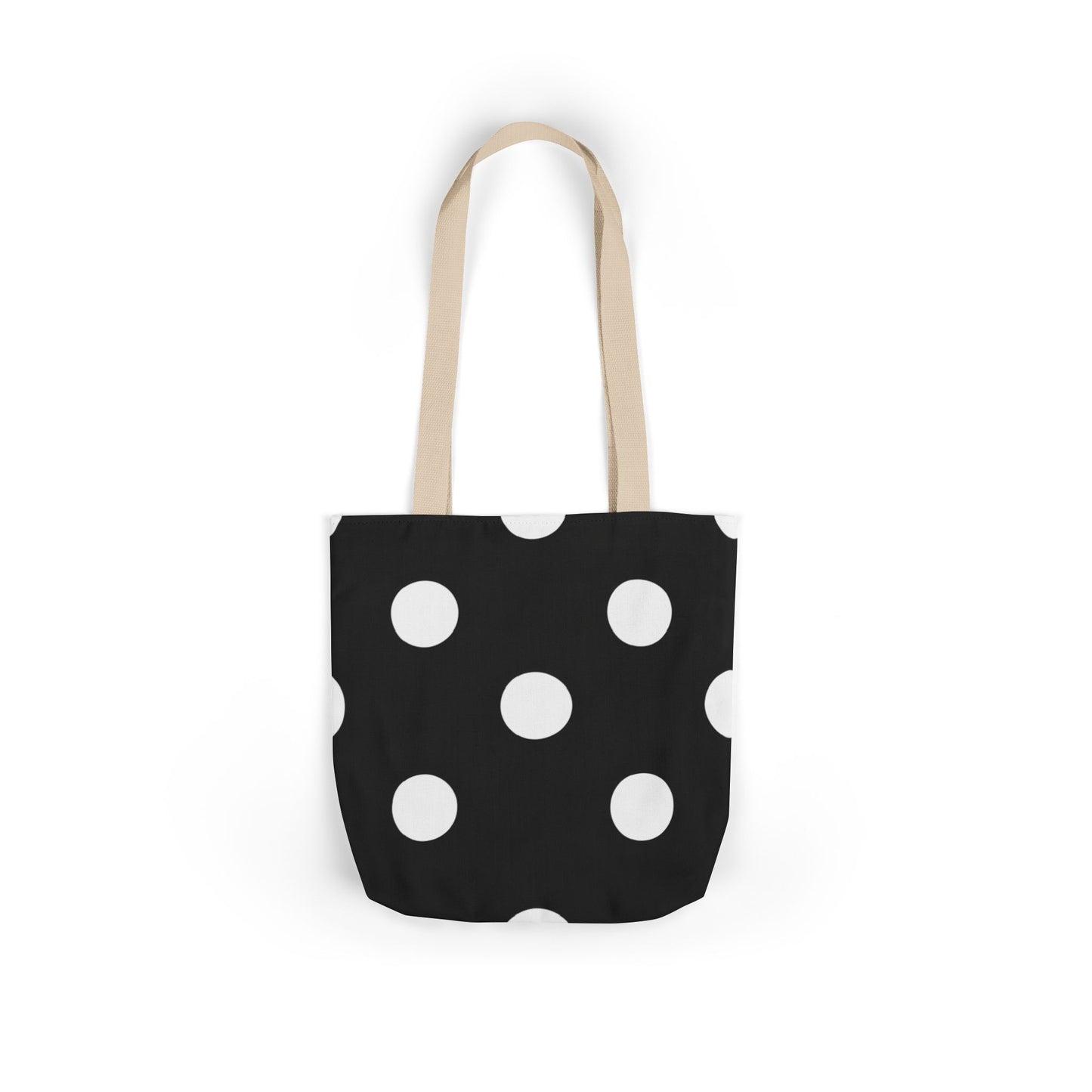 Brian's Black Polka Dot Tote Bag