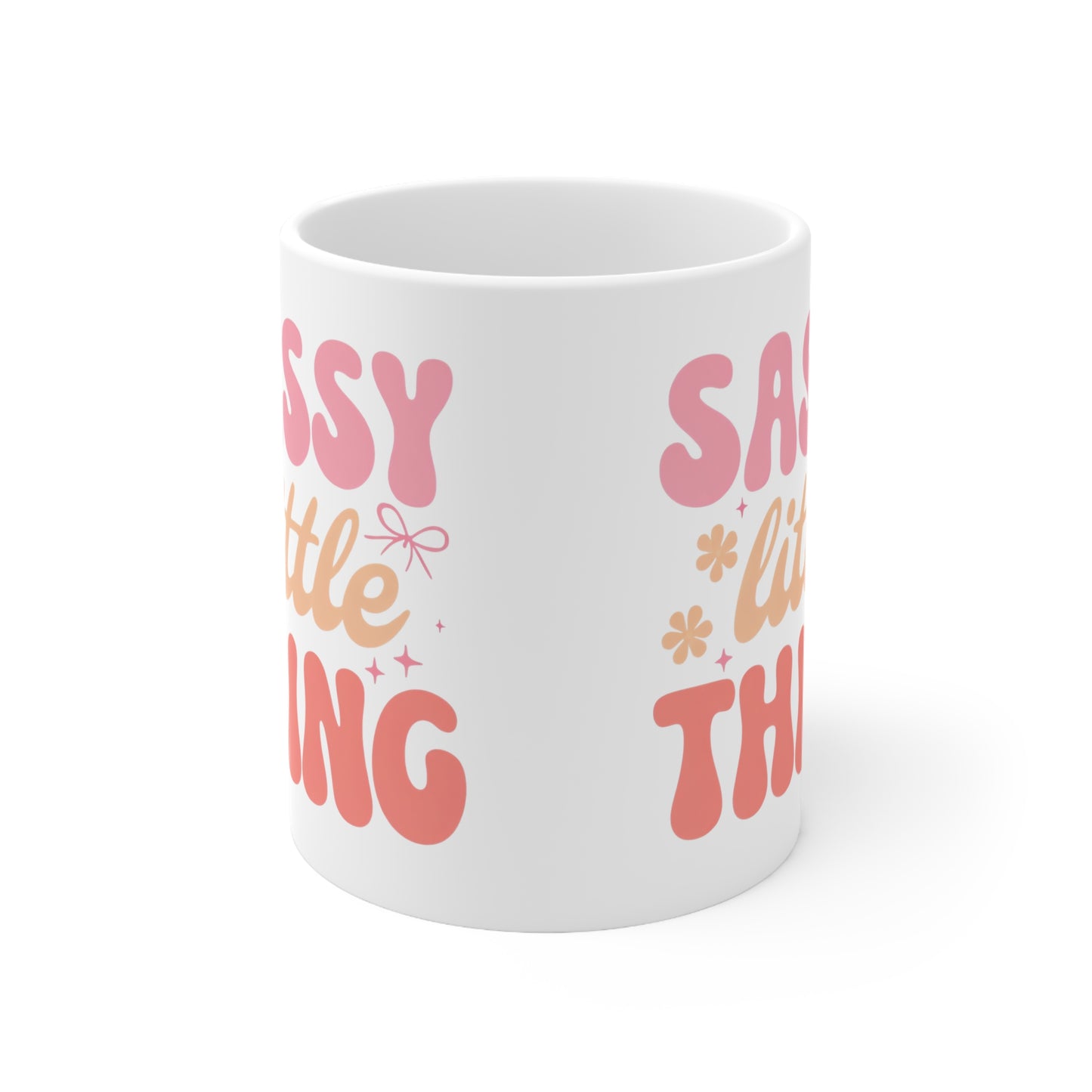 Sassy Little Thing Ceramic Mug, Coffee Cup