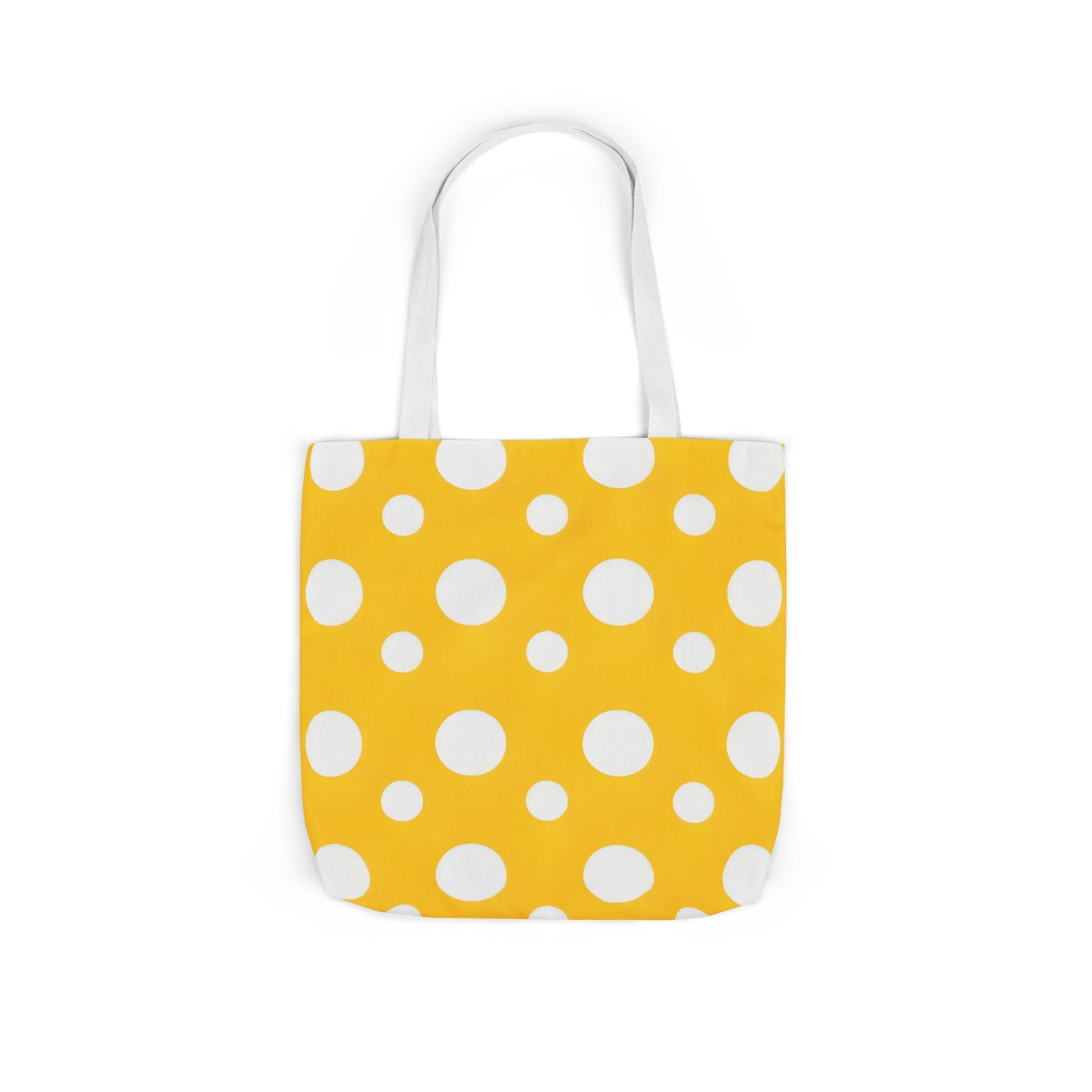 Yuki's Yellow Polka Dot Tote Bag