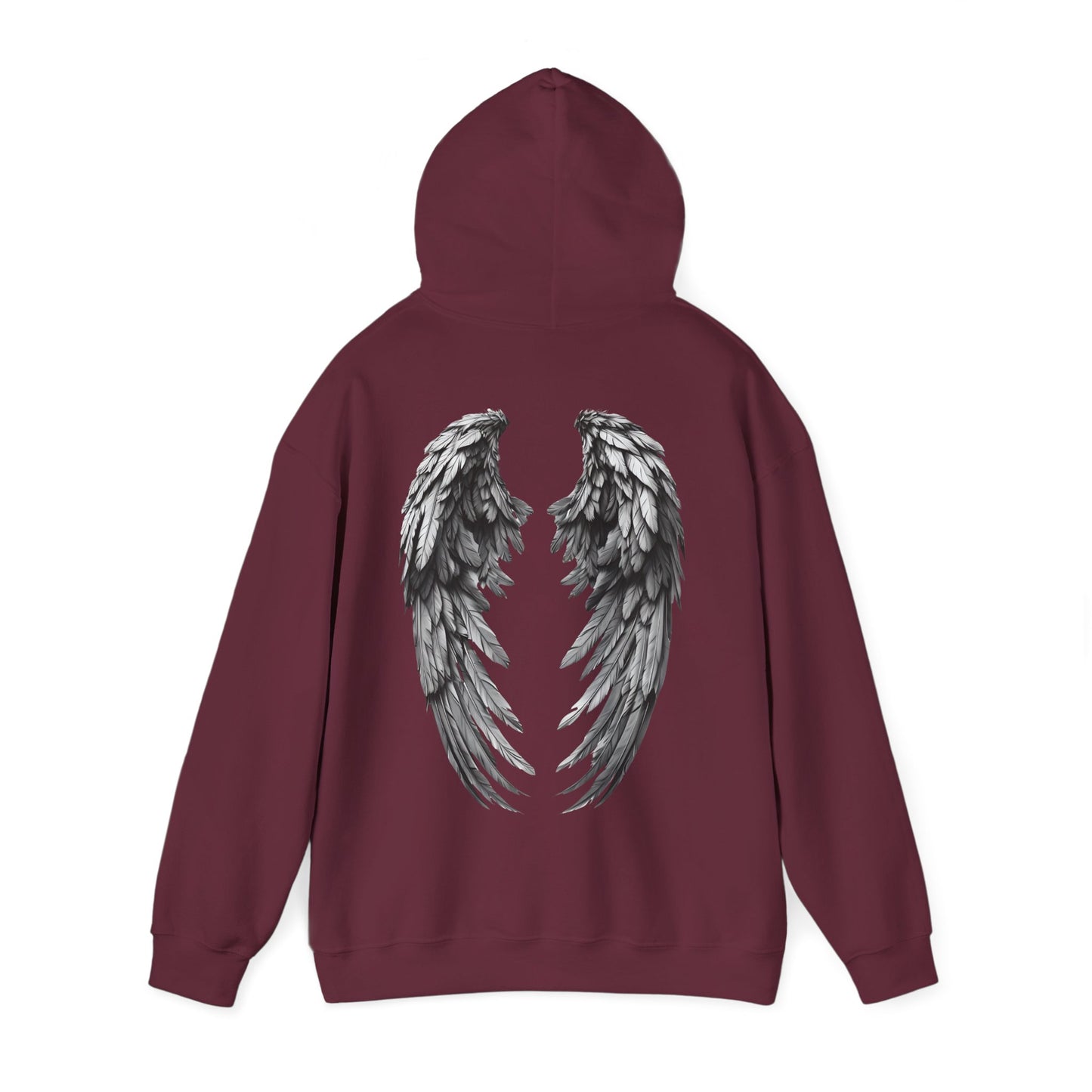 Wayne's Eagle & Wing Print Adult Sweatshirt - Hooded