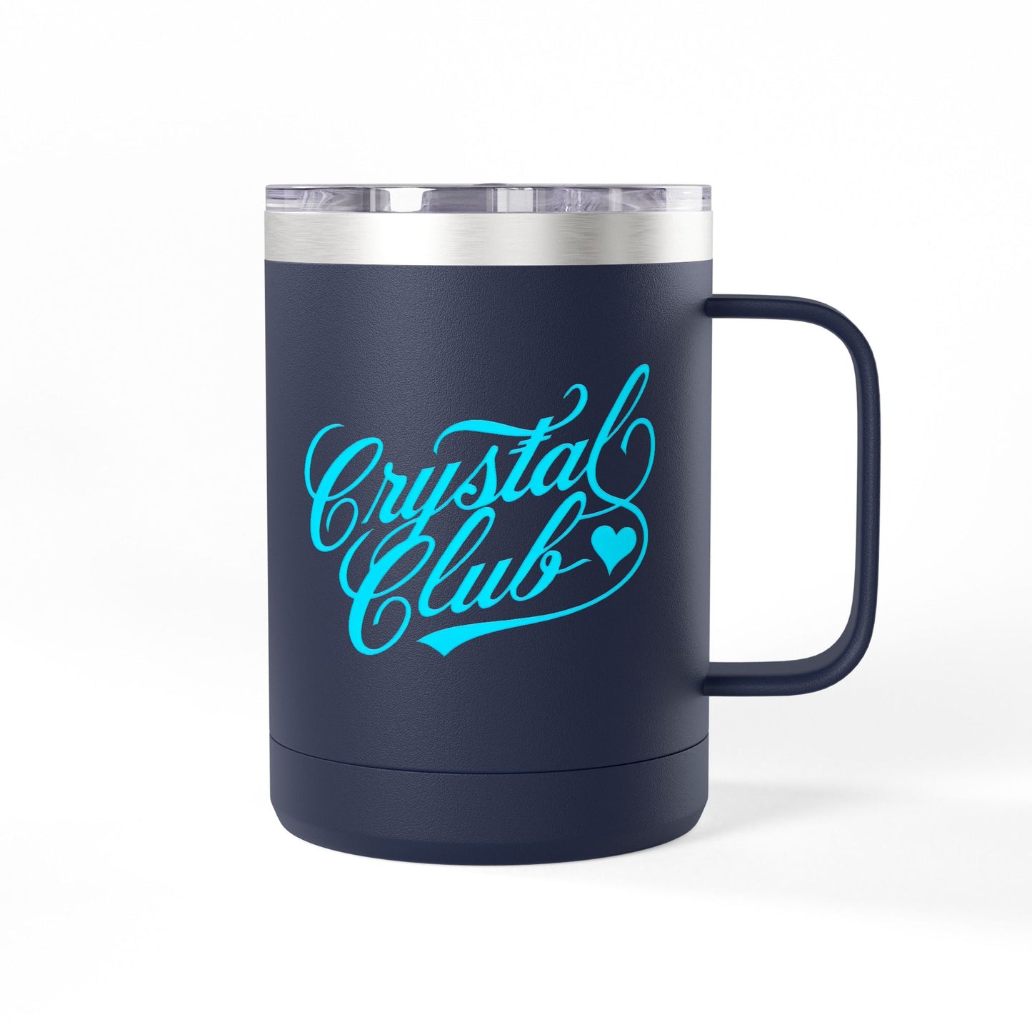 Blue Crystal Club Coffee Tumbler
