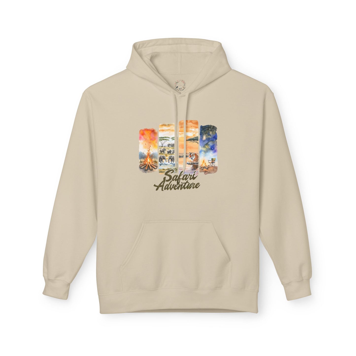 Simon's Safari Adventure Adult Fleece Hoodie