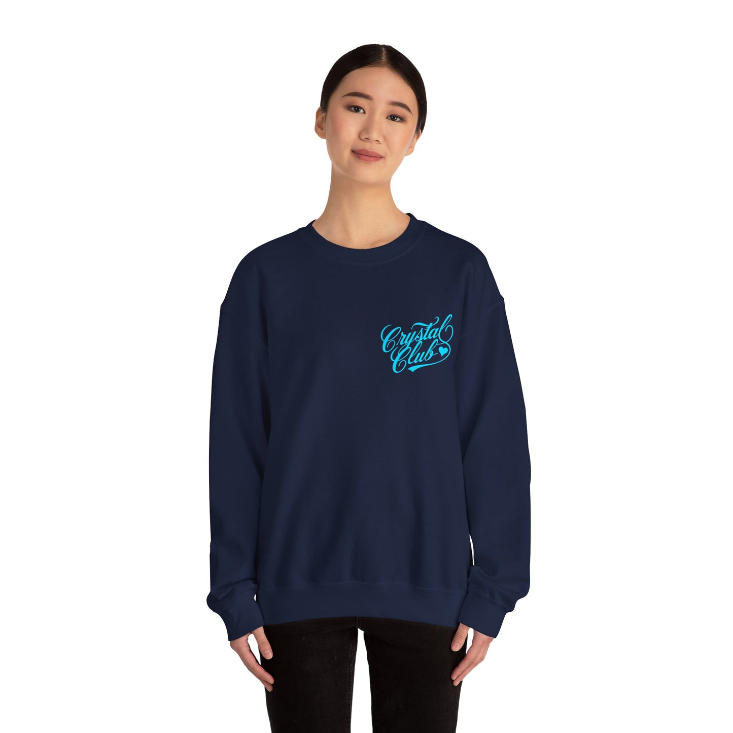 Blue Crystal Club Adult Sweatshirt - Crewneck