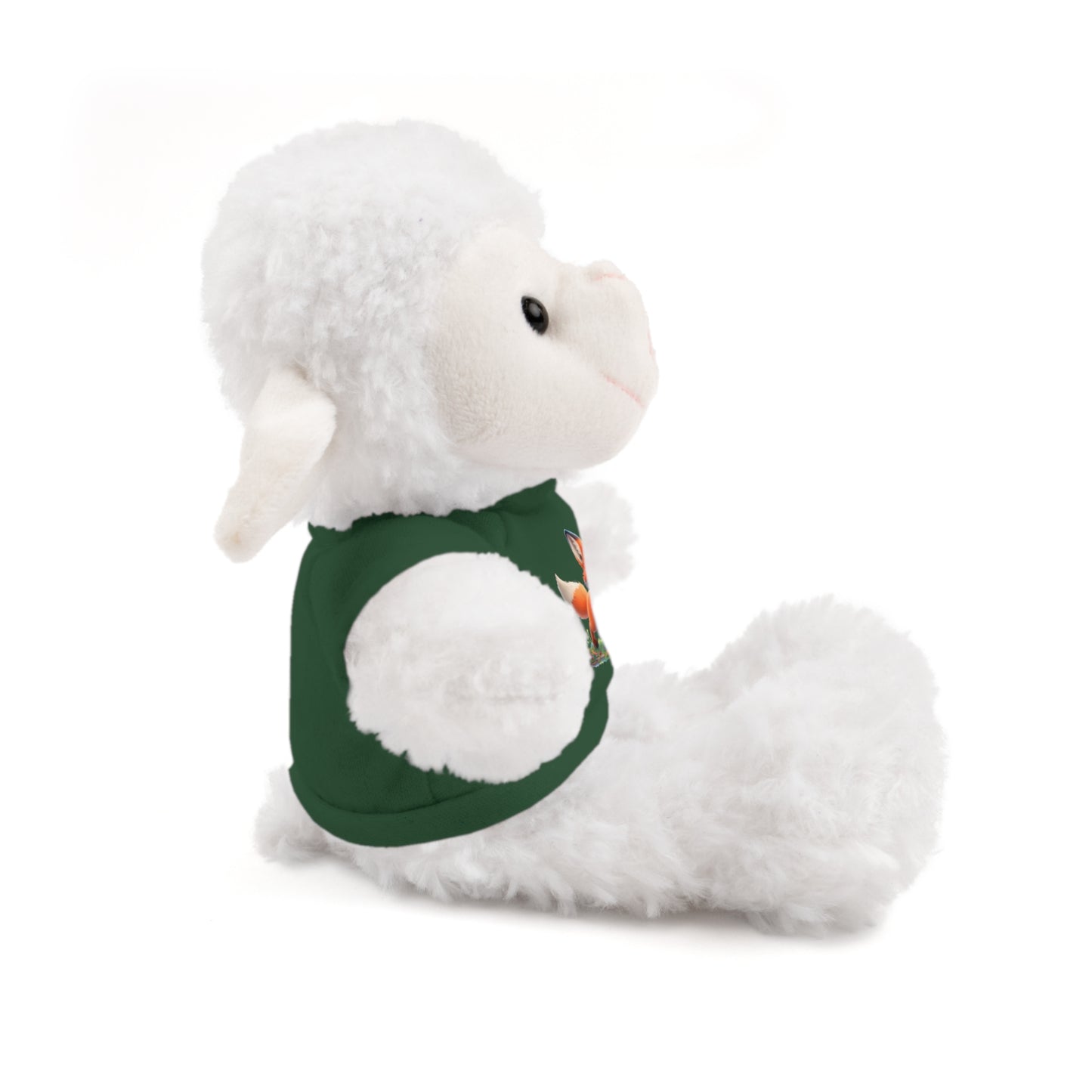 Fox On Tee Animal Plush