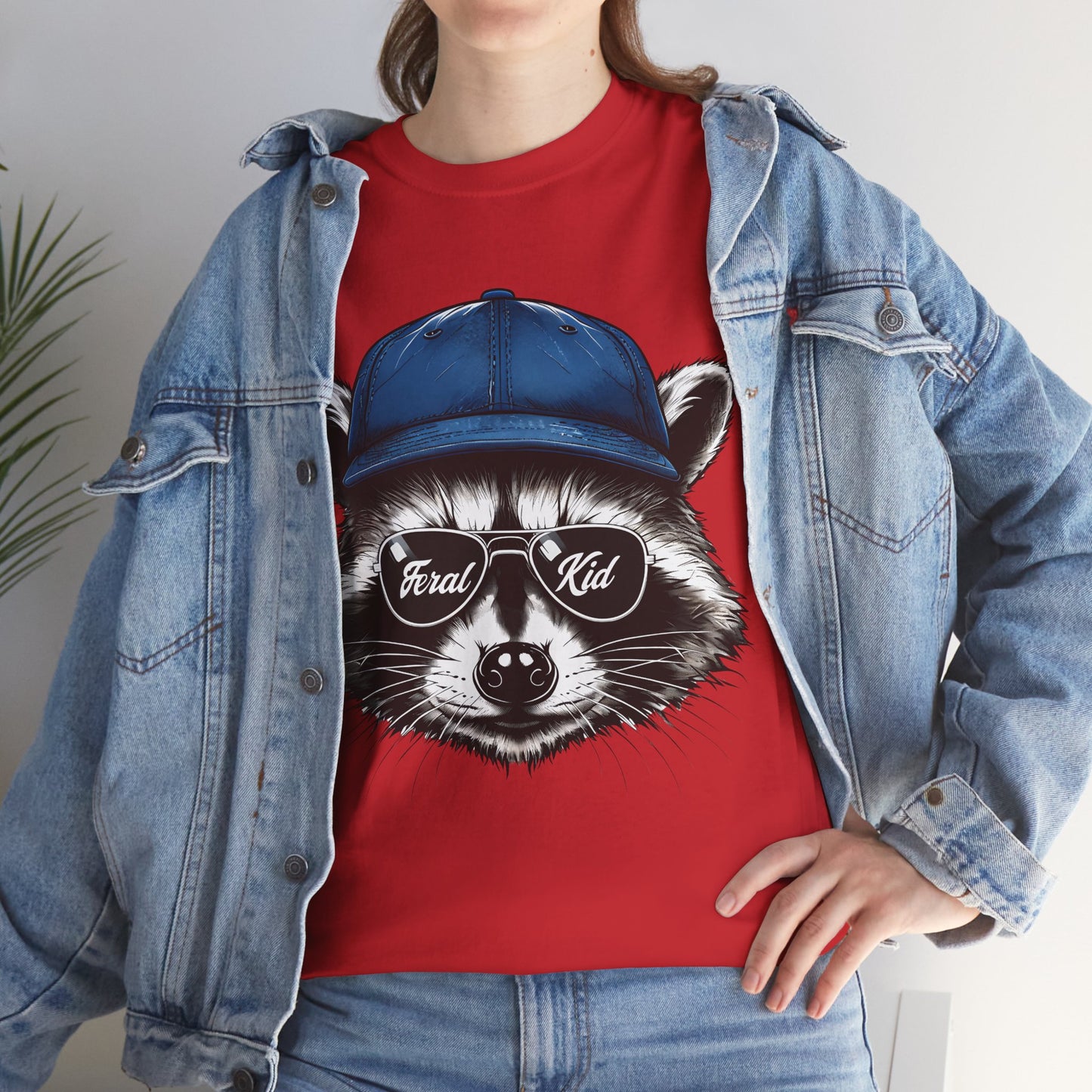 Foley's Feral Kid Raccoon Adult Shirt
