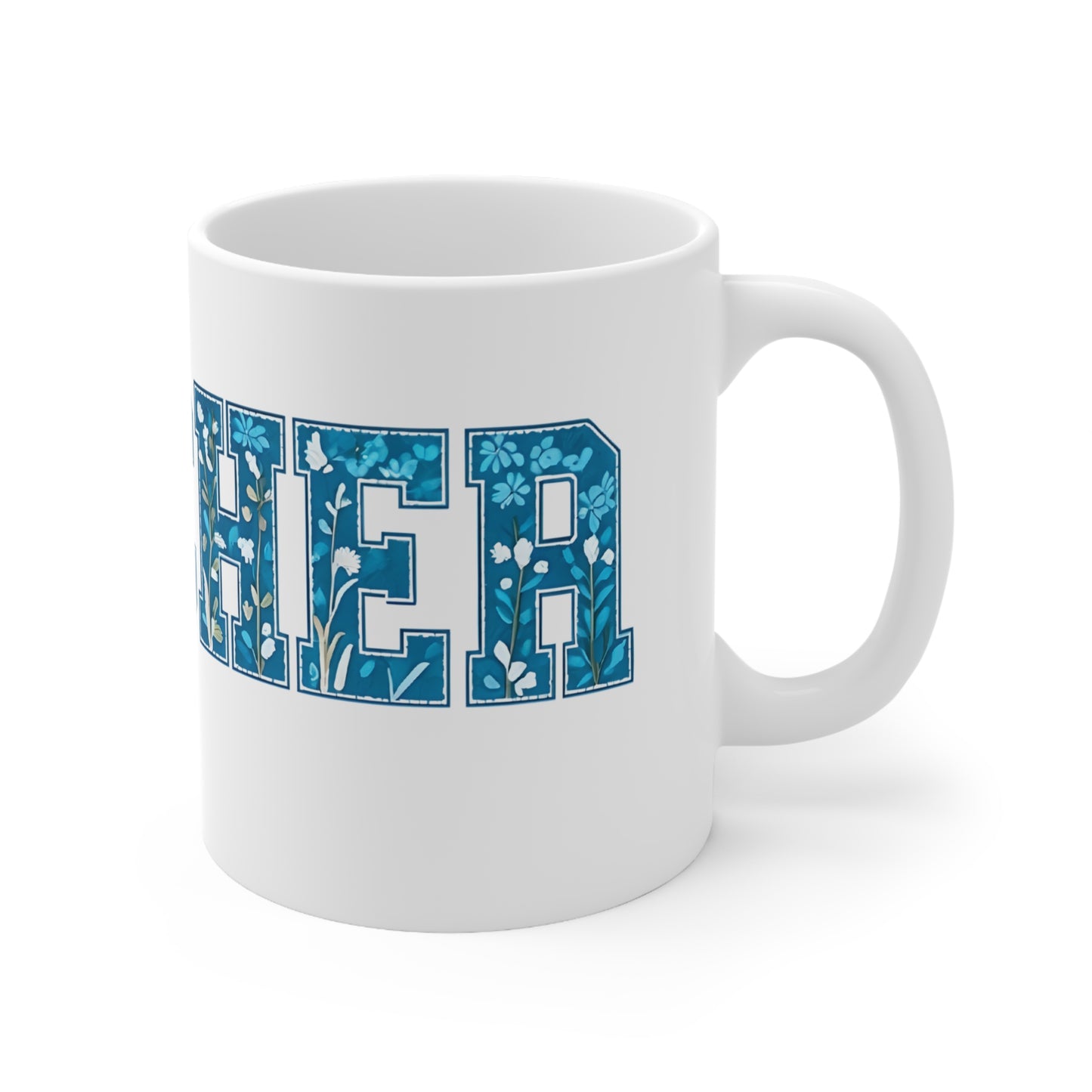 Tess's "Teacher" Ceramic Mug, Coffee Cup