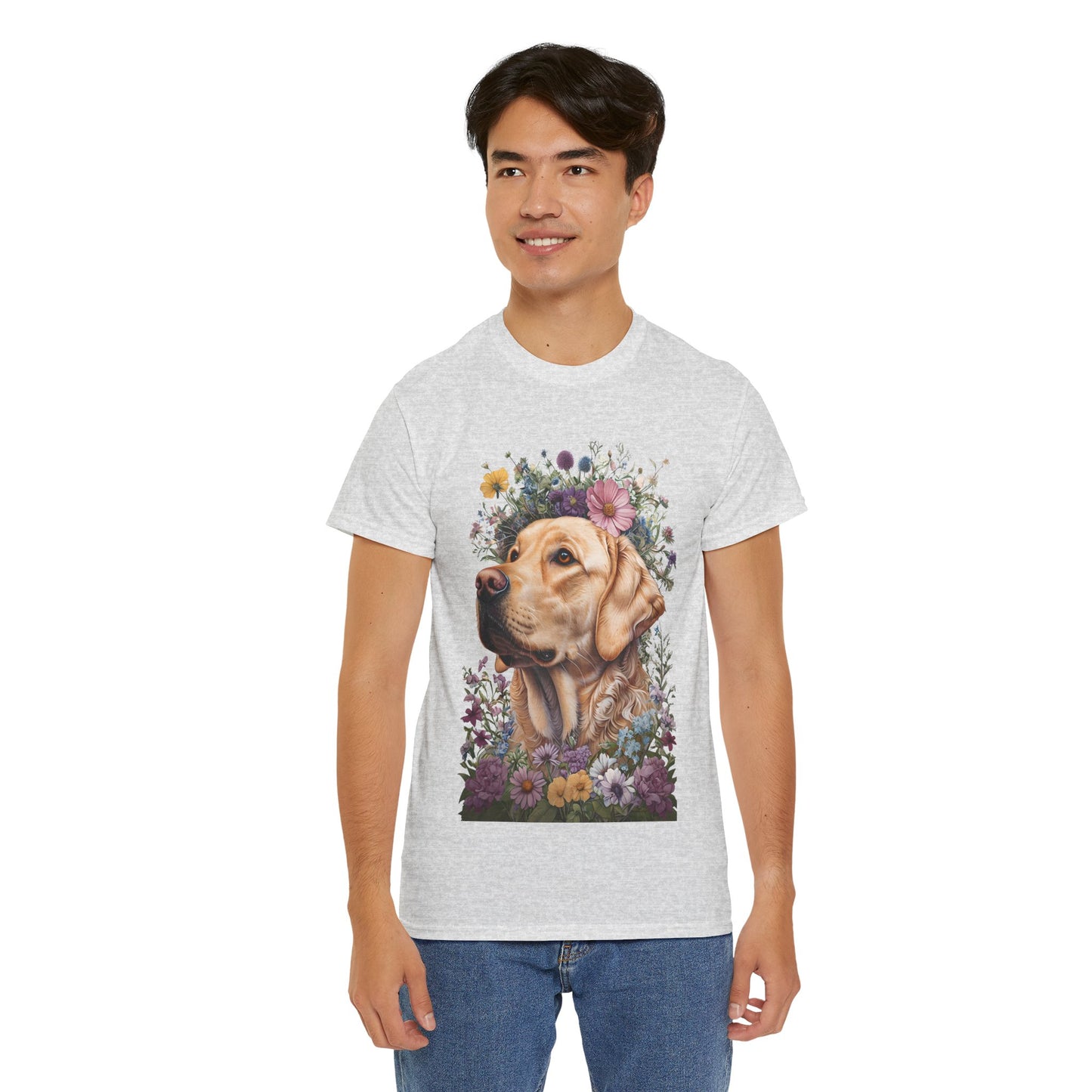 Golden Retreiver Adult Shirt