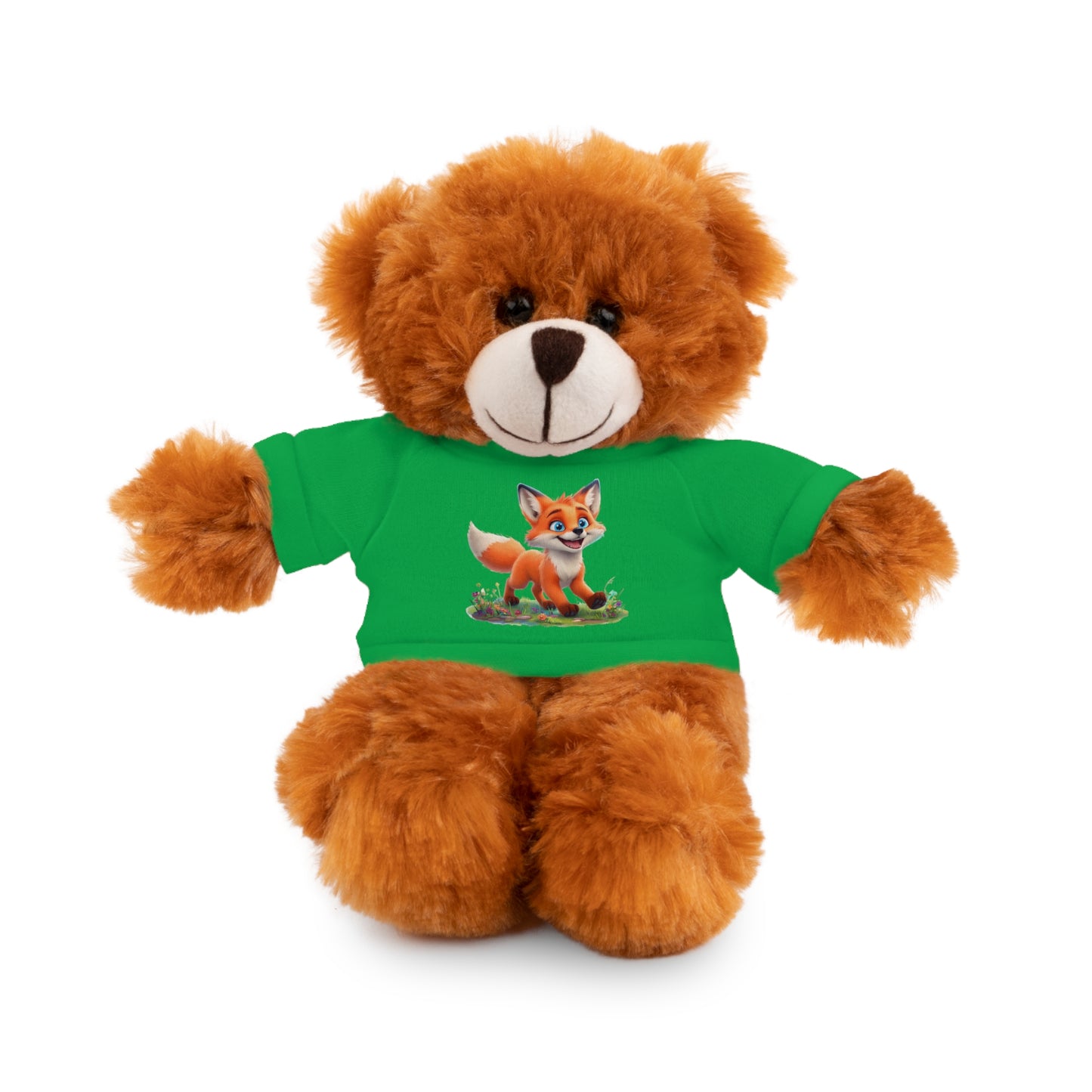 Fox On Tee Animal Plush