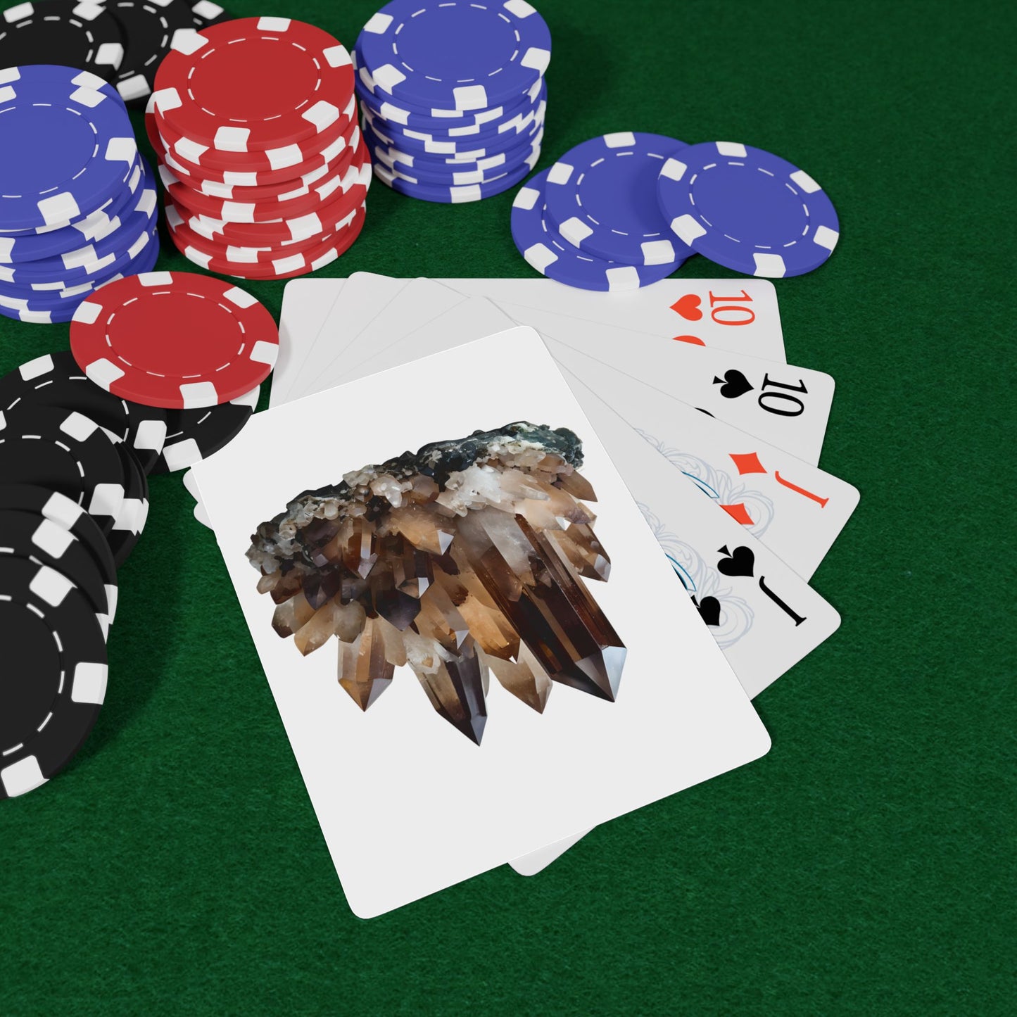 Smokey Quartz Playing Cards