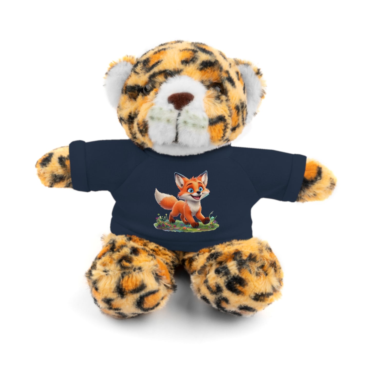 Fox On Tee Animal Plush