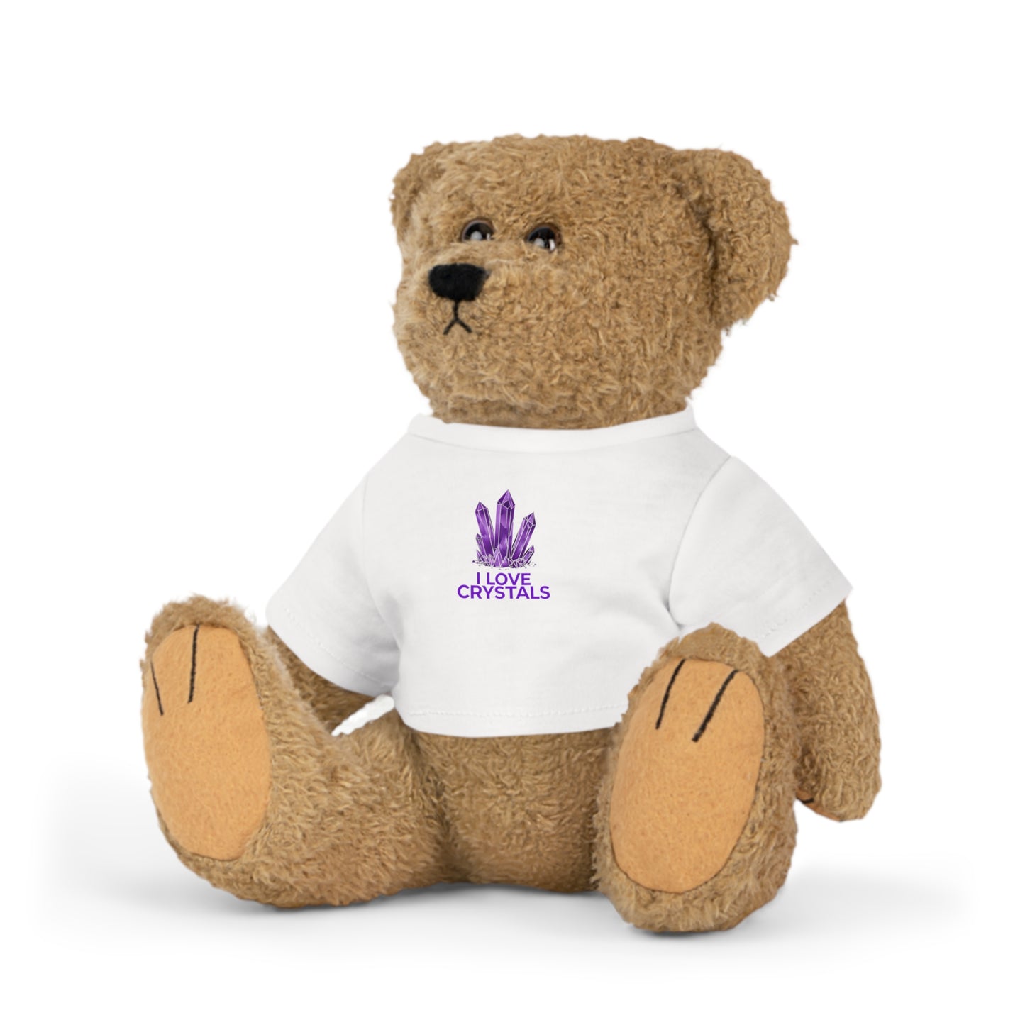 I Love Crystals Plush Teddy