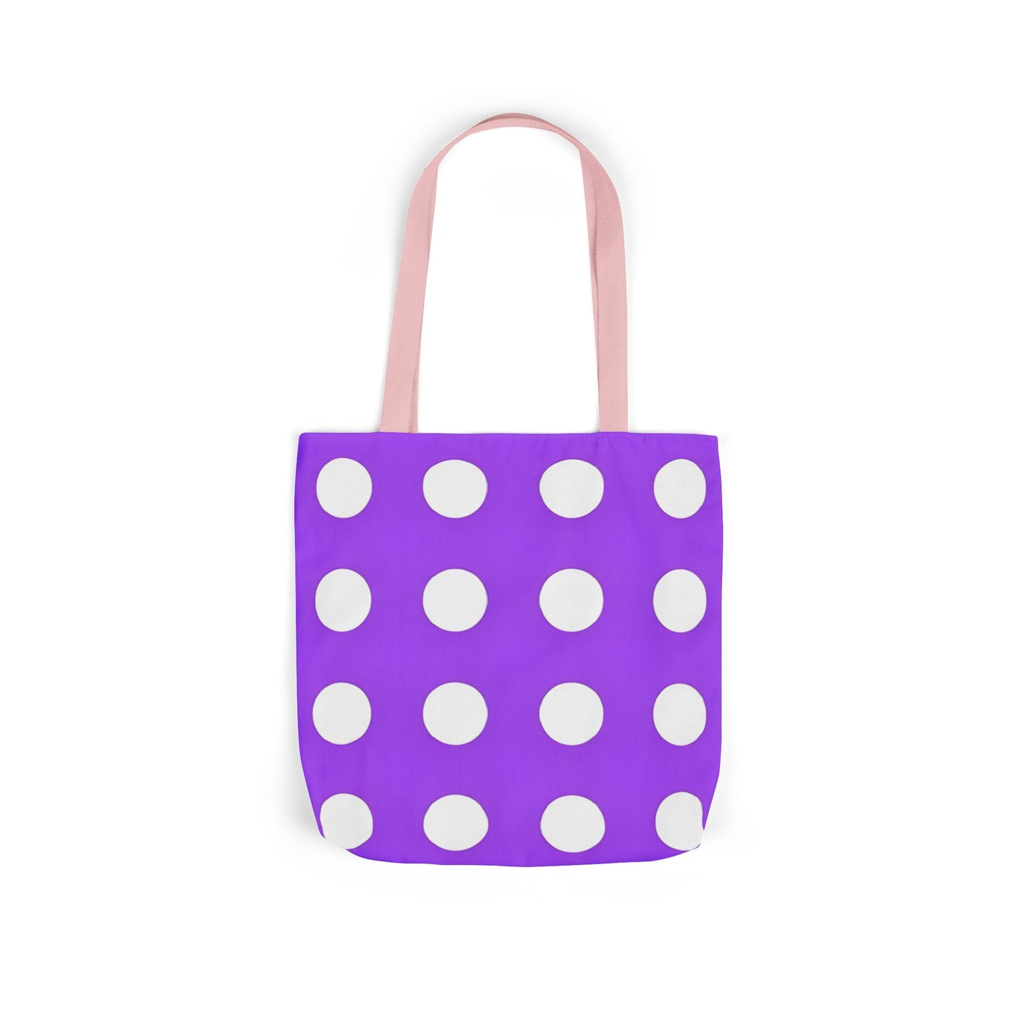 Parker's Purple Polka Dot Tote Bag