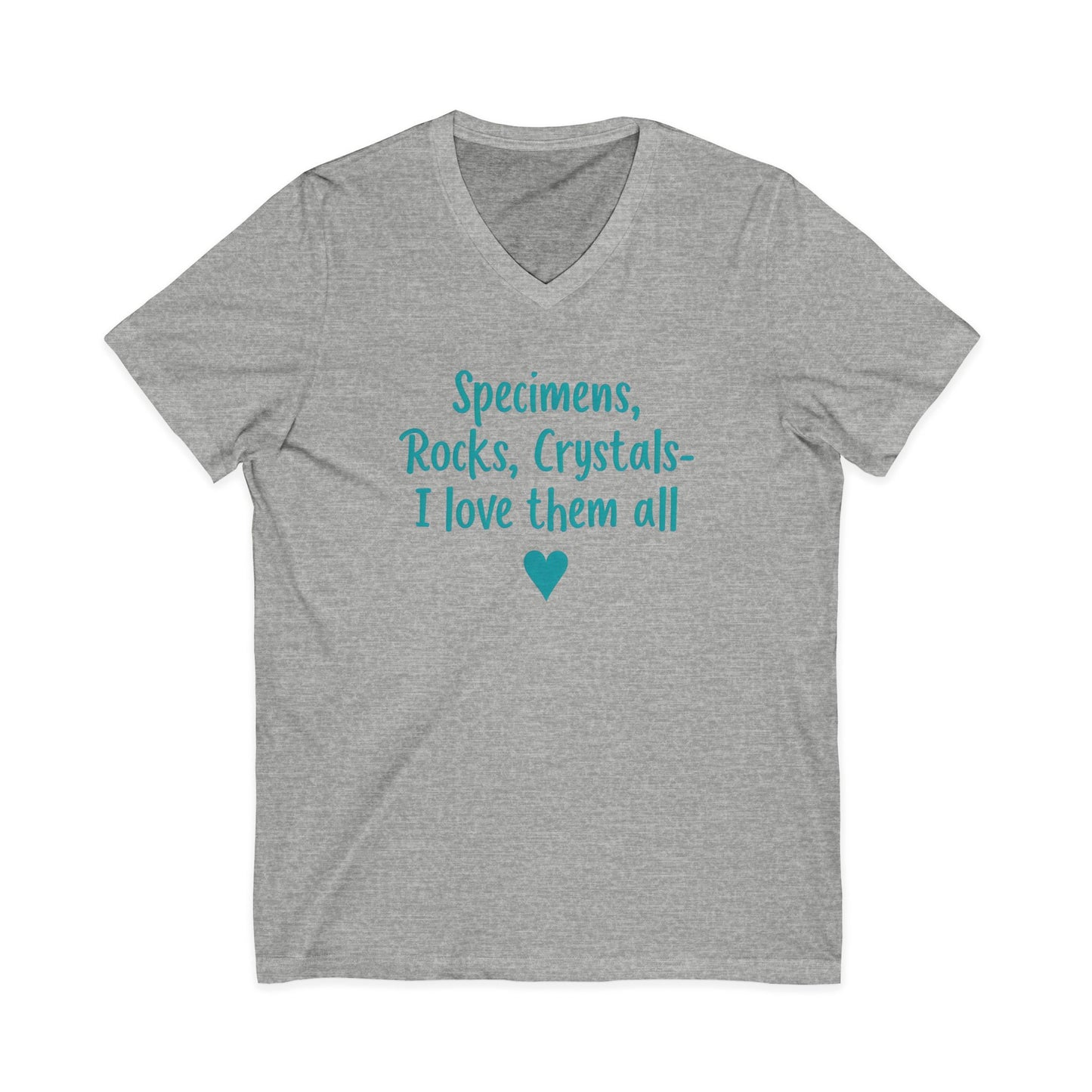 Coralie's Crystal Lover V-Neck Adult Shirt