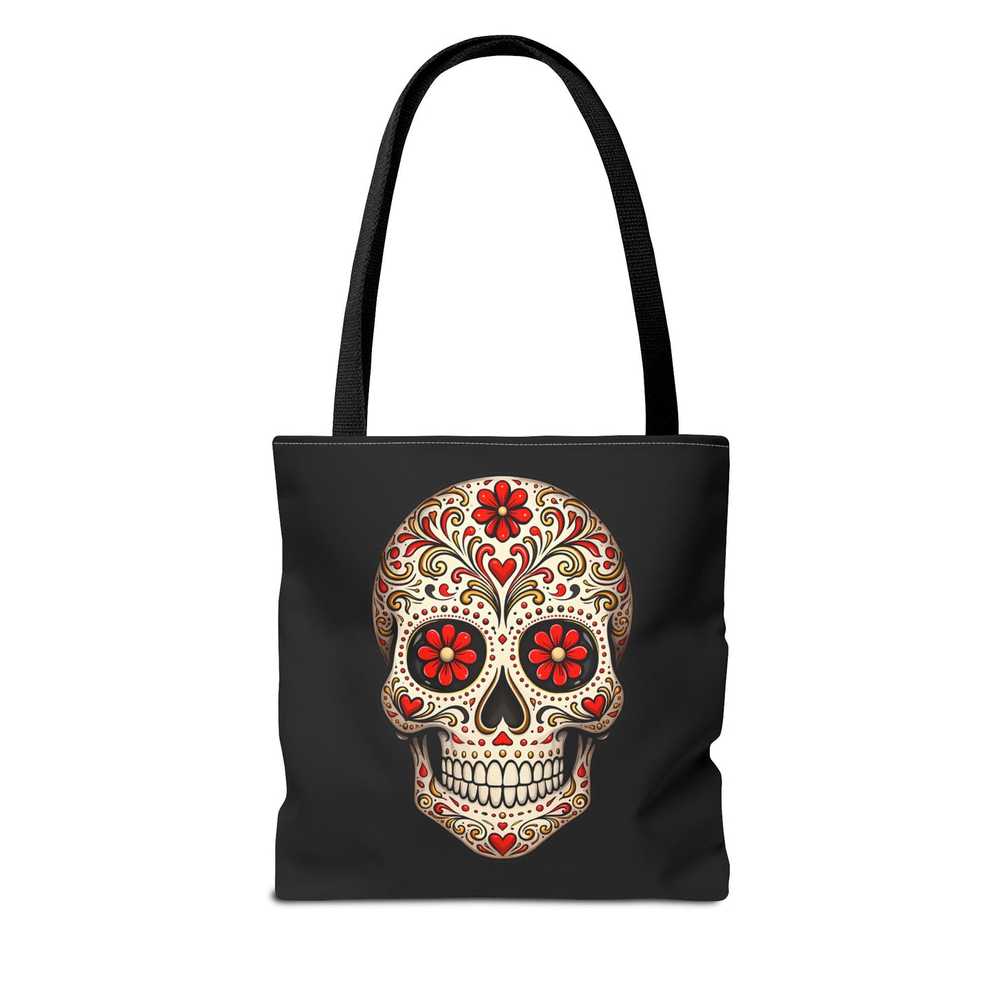 Ruby's Red Sugar Skull Tote Bag