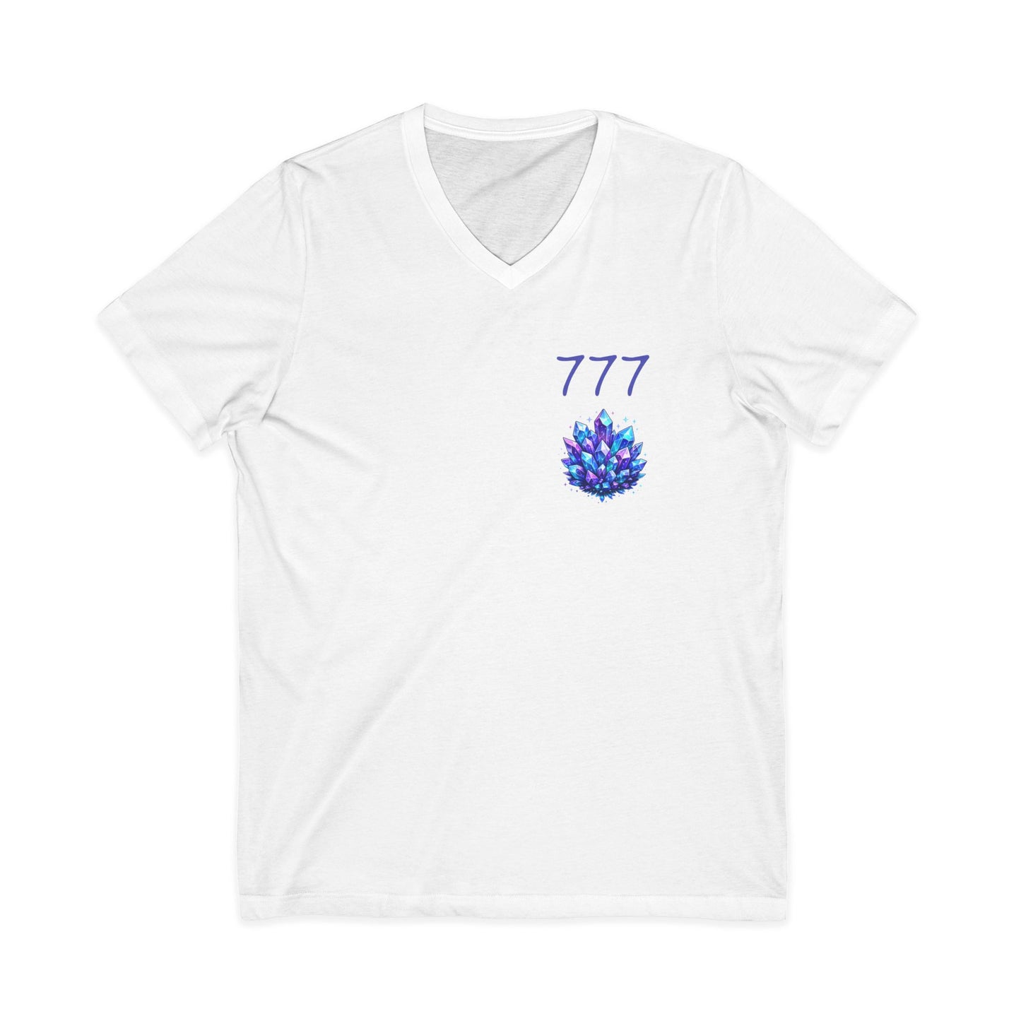 777 Crystal V-Neck Adult Shirt