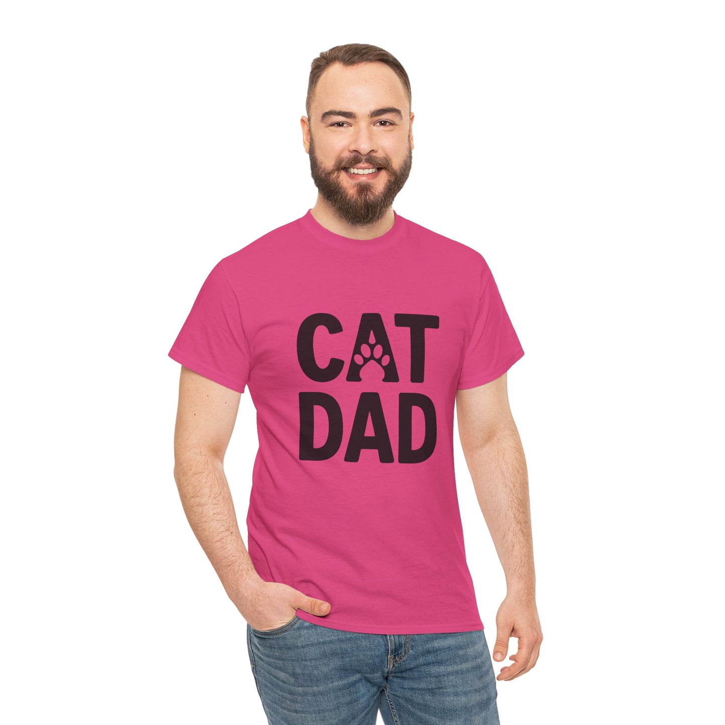 Chuck's Cat Dad Adult Shirt