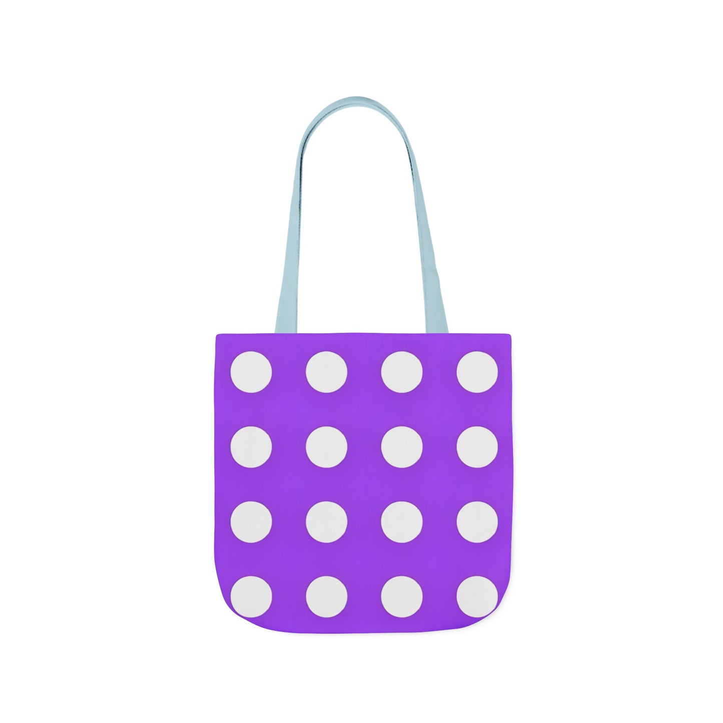 Parker's Purple Polka Dot Tote Bag