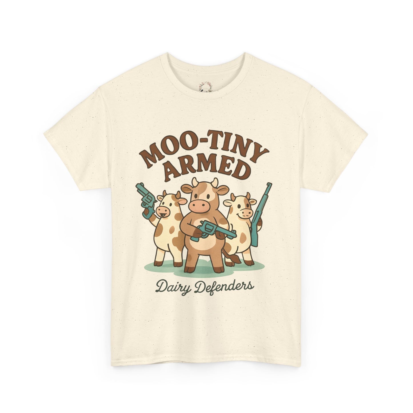 Mason's Moo-tiny Armed Dairy Defenders Adult Shirt