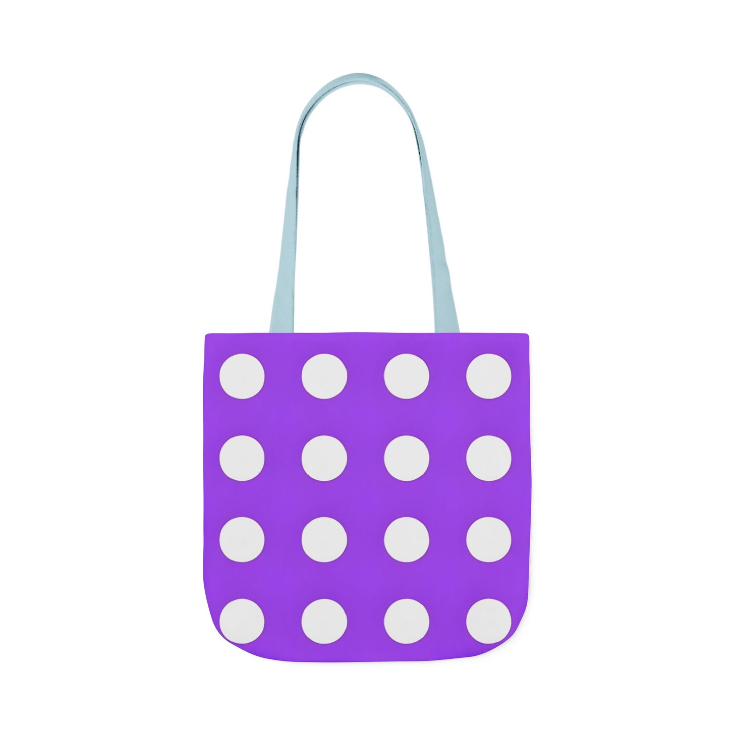 Parker's Purple Polka Dot Tote Bag